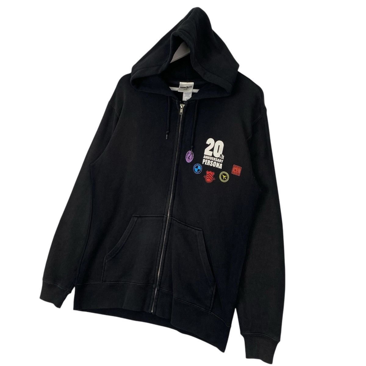 Vintage Vintage Persona 20 Fes Printed Hoodie Sweater Black Size US L / EU 52-54 / 3 - 2 Thumbnail