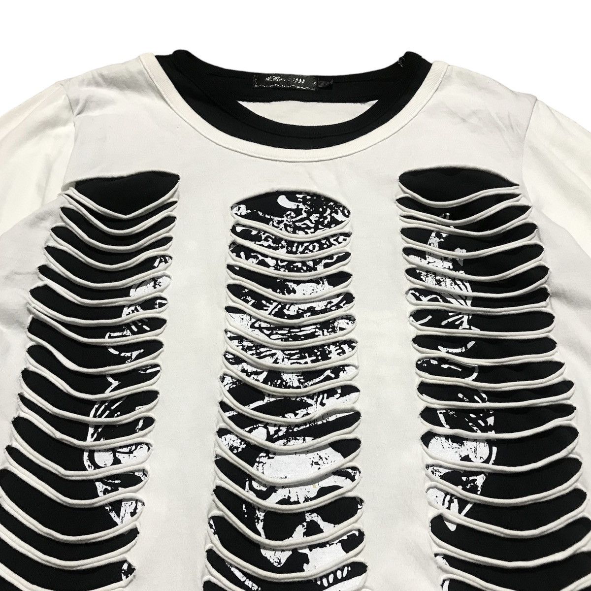 14th Addiction × If Six Was Nine × Le Grande Bleu (L.G.B.) Reito Tee Poem Double Layer Ifsixwasnine Gothic Punks Style Size US M / EU 48-50 / 2 - 3 Thumbnail