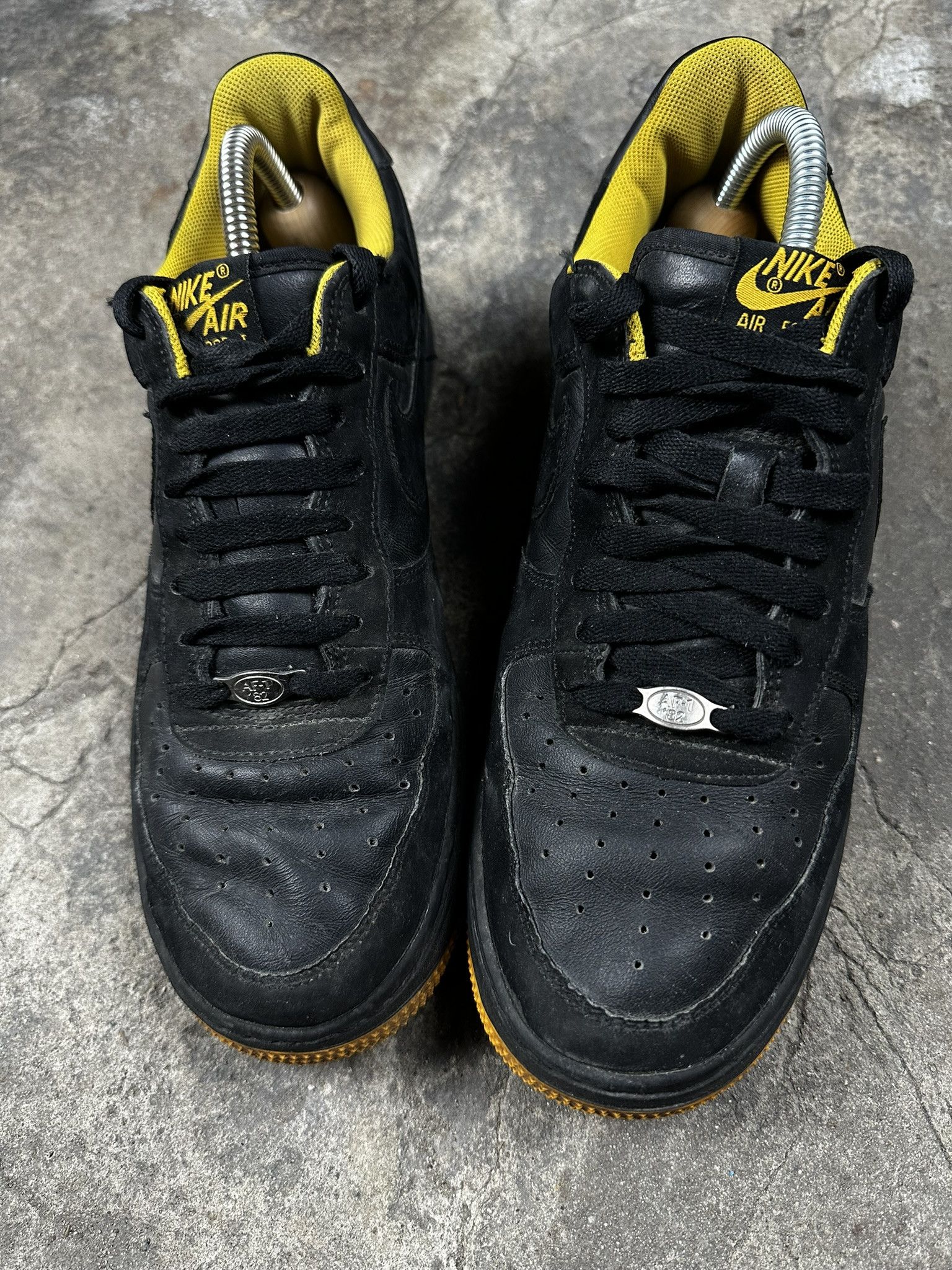 Nike 00s Vintage Y2k Nike Air Force 1 Low Sneakers Size US 8 / EU 41 - 4 Thumbnail