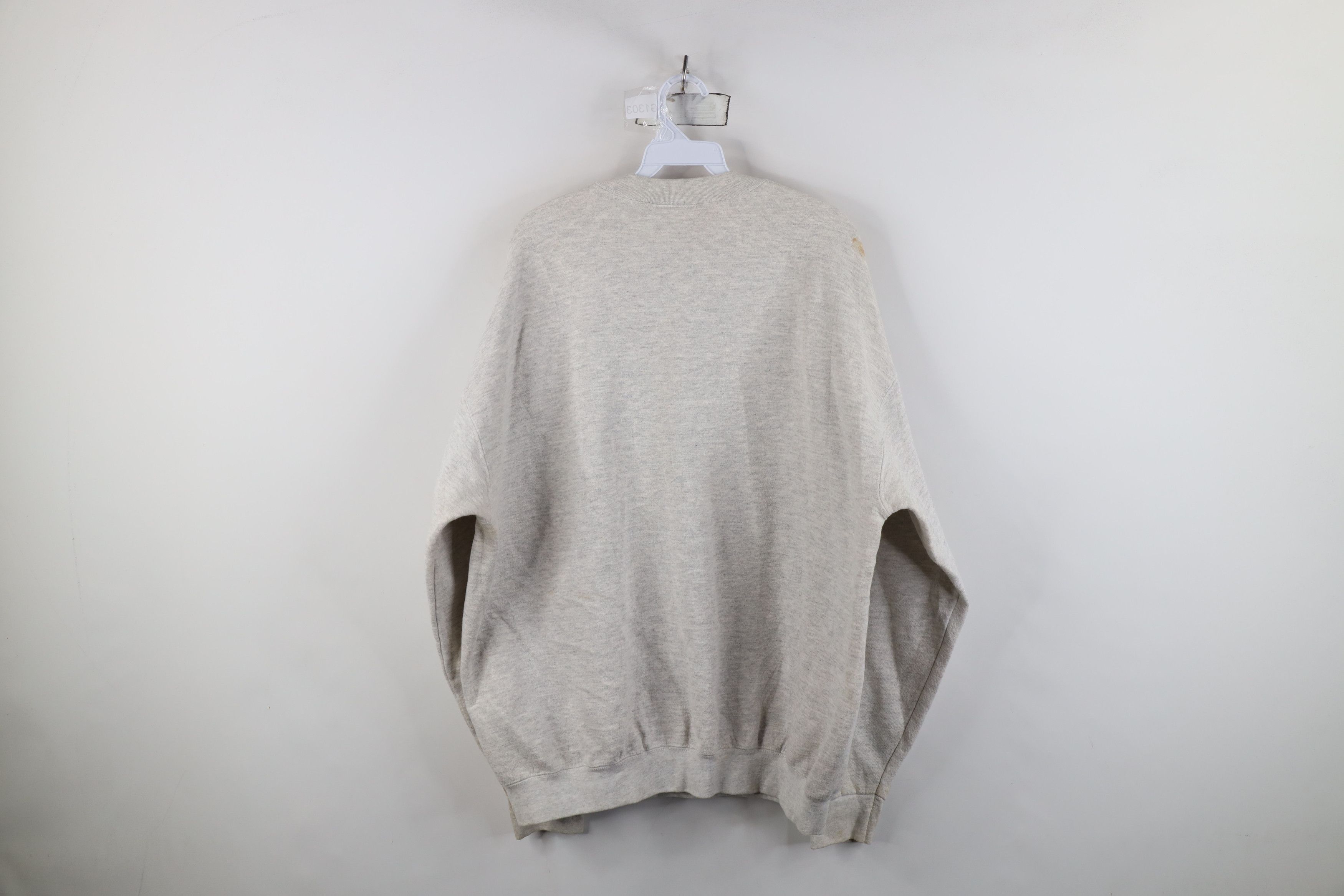 Vintage Vintage 90s Edgewater Soccer Crewneck Sweatshirt Gray USA Size US XL / EU 56 / 4 - 12 Thumbnail