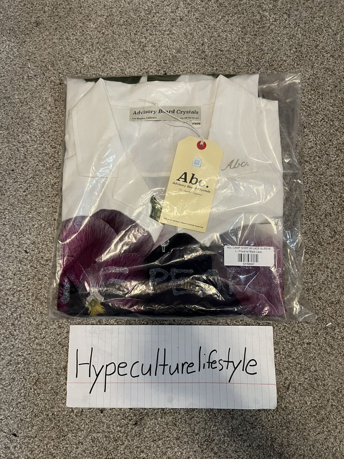 Advisory Board Crystals Abc Ideology Double Layer Camp Shirt FW24 Size US L / EU 52-54 / 3 - 2 Thumbnail