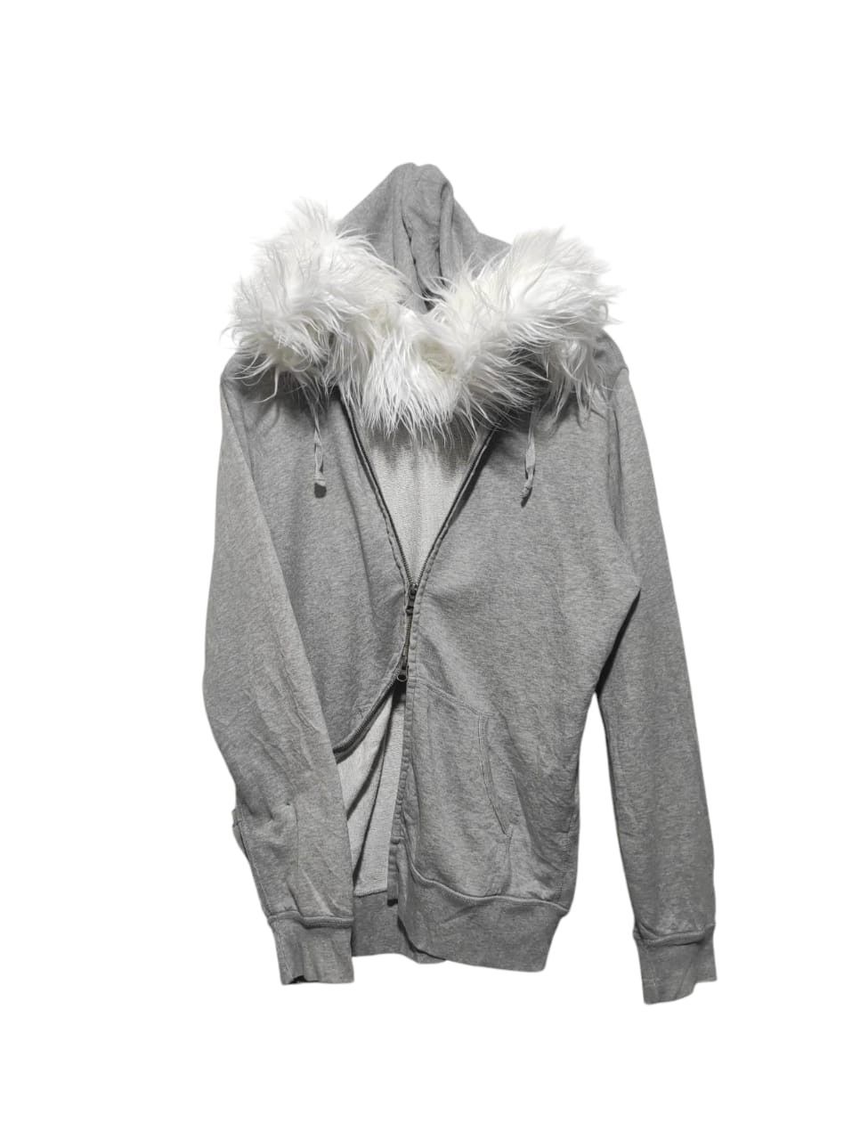 Uniqlo Uniqlo Light Weight Sweat Zip Fur Hoodie i6w9 LGB style Size US M / EU 48-50 / 2 - 1 Thumbnail
