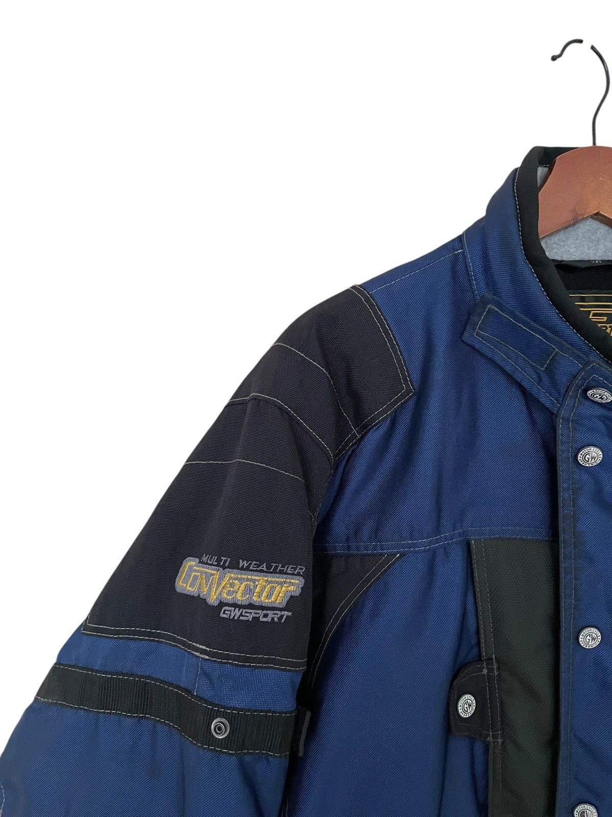 Vintage Vintage Brand Gw Sport Goldwin Motorcycle Jacket 1990s Size US M / EU 48-50 / 2 - 8 Thumbnail