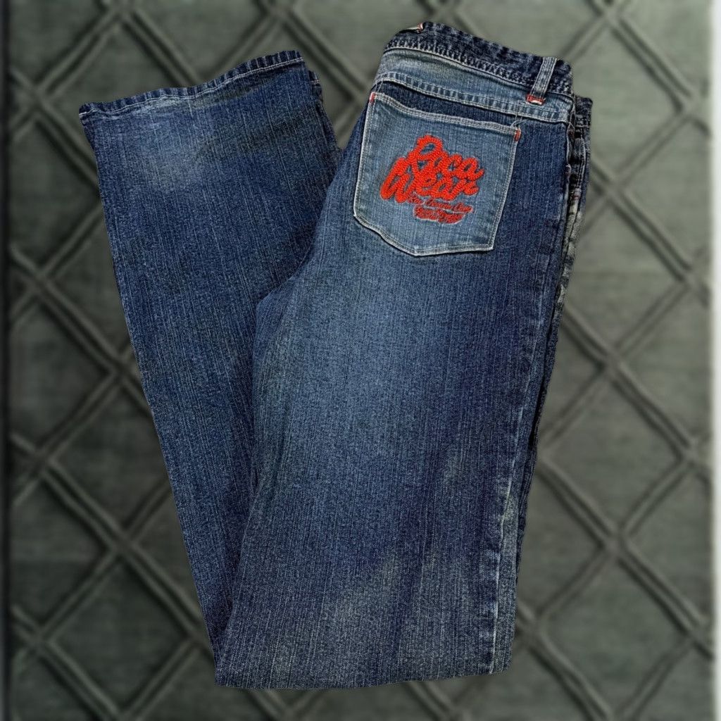 Rocawear VINTAGE Rocawear Straight Loose Fit 90s Y2K Denim Blue Jeans Size 28 Low Rise Mens Size US 28 / EU 44 - 1 Thumbnail