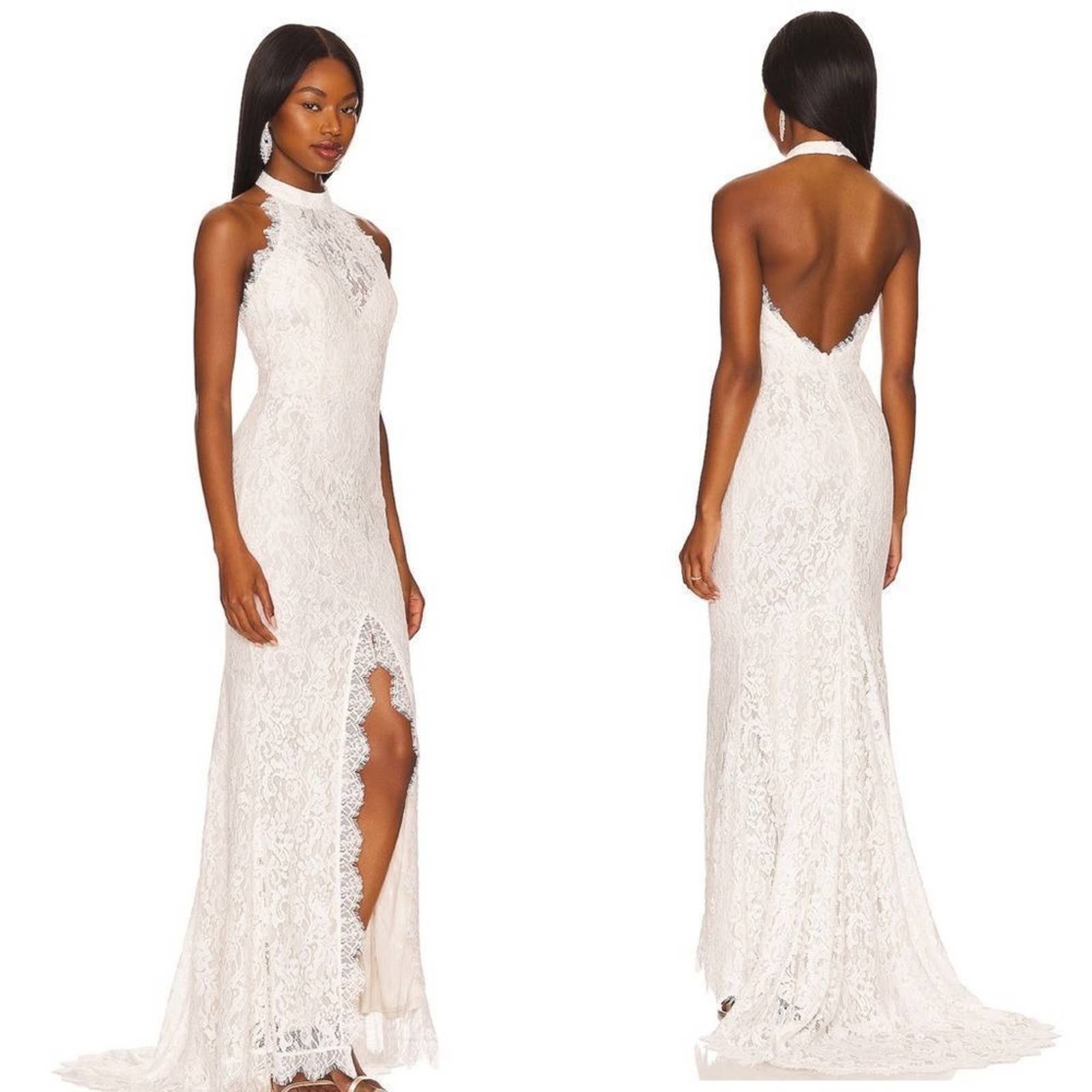 image of New Heartloom Isla Gown in White, Women's (Size Small)