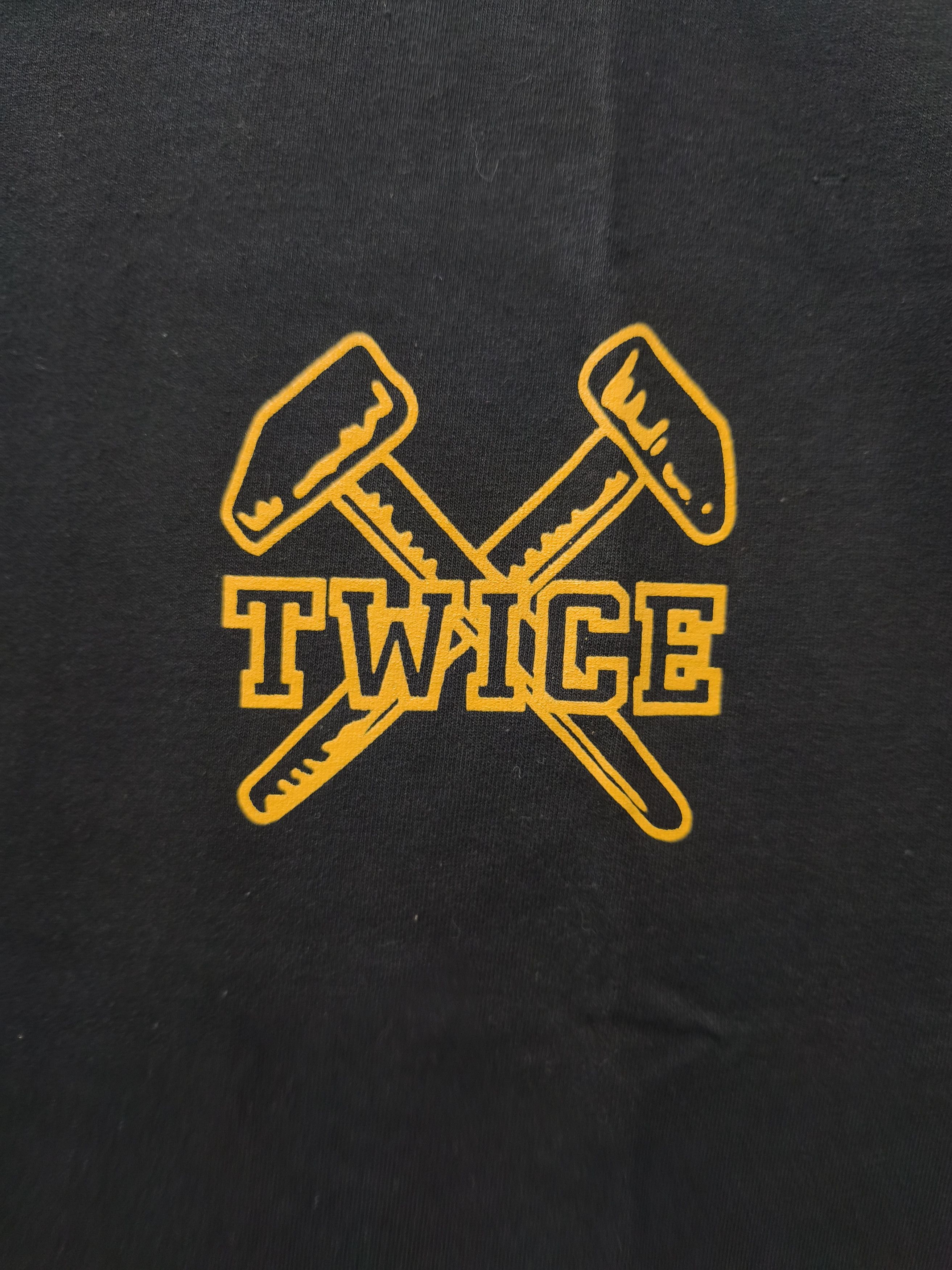 Rap Tees Twice Once Crew T-shirt Size US XL / EU 56 / 4 - 2 Thumbnail