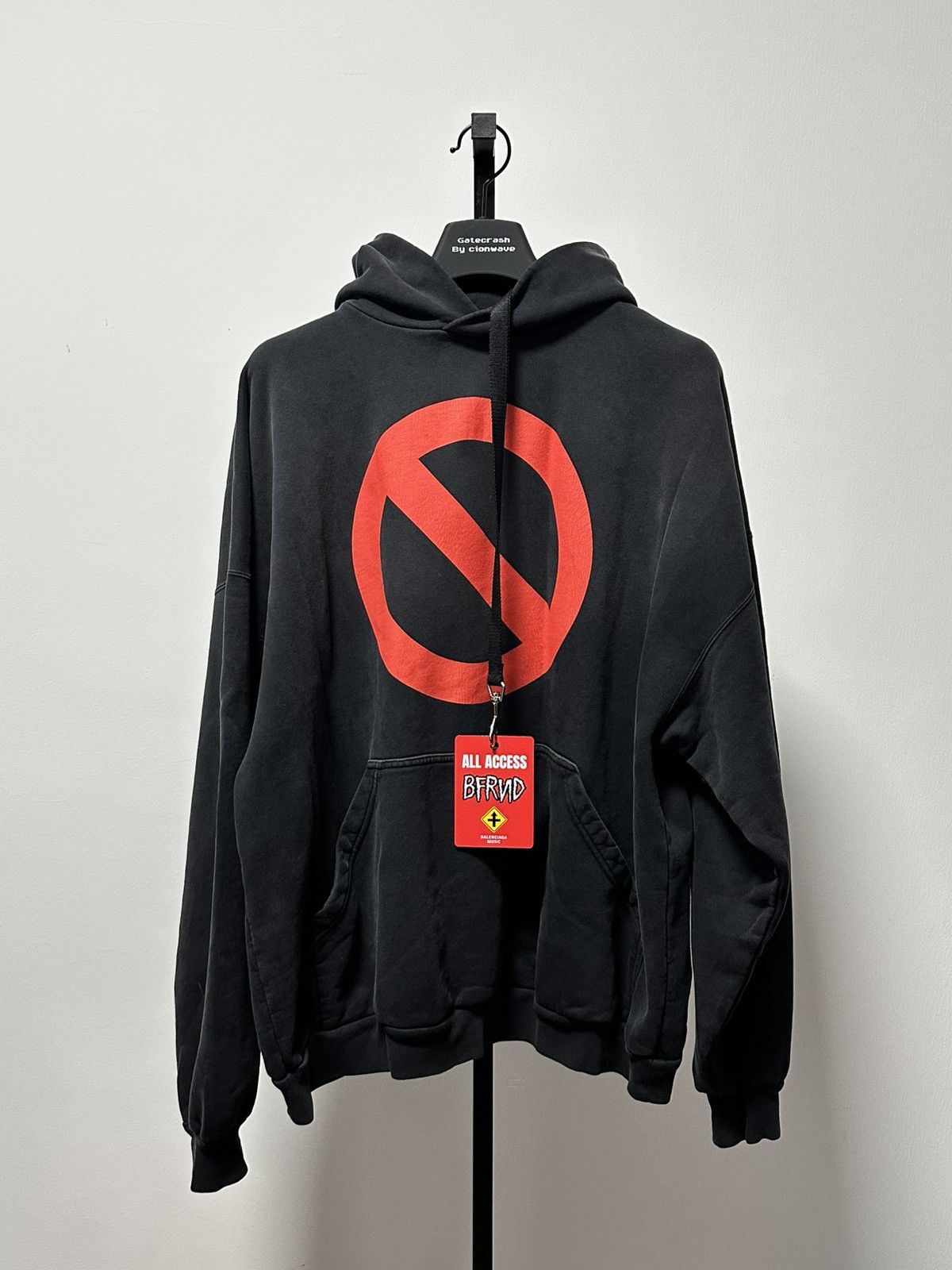 Balenciaga Balenciaga Summer 24 BFRND hoody Size US S / EU 44-46 / 1 - 1 Thumbnail