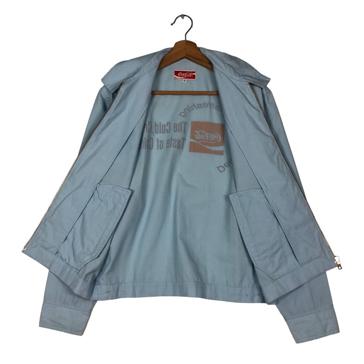 Japanese Brand 🔥Vintage Bomber Jacket Coca Cola Big Logo Patches Size US S / EU 44-46 / 1 - 13 Thumbnail