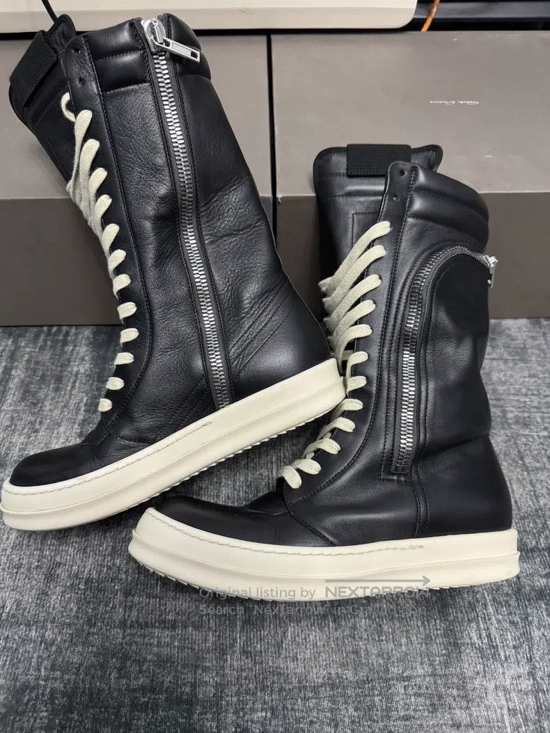 Rick Owens Rick Owens High-Top Knight Boots Size US 8.5 / IT 38.5 - 4 Thumbnail