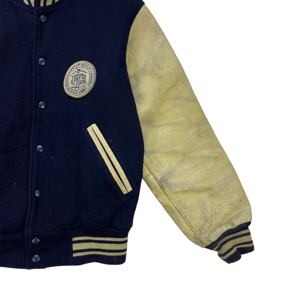 J. Press 💥Vintage Varsity Letterman J Press Sanfrancisco New Haven Size US M / EU 48-50 / 2 - 5 Thumbnail