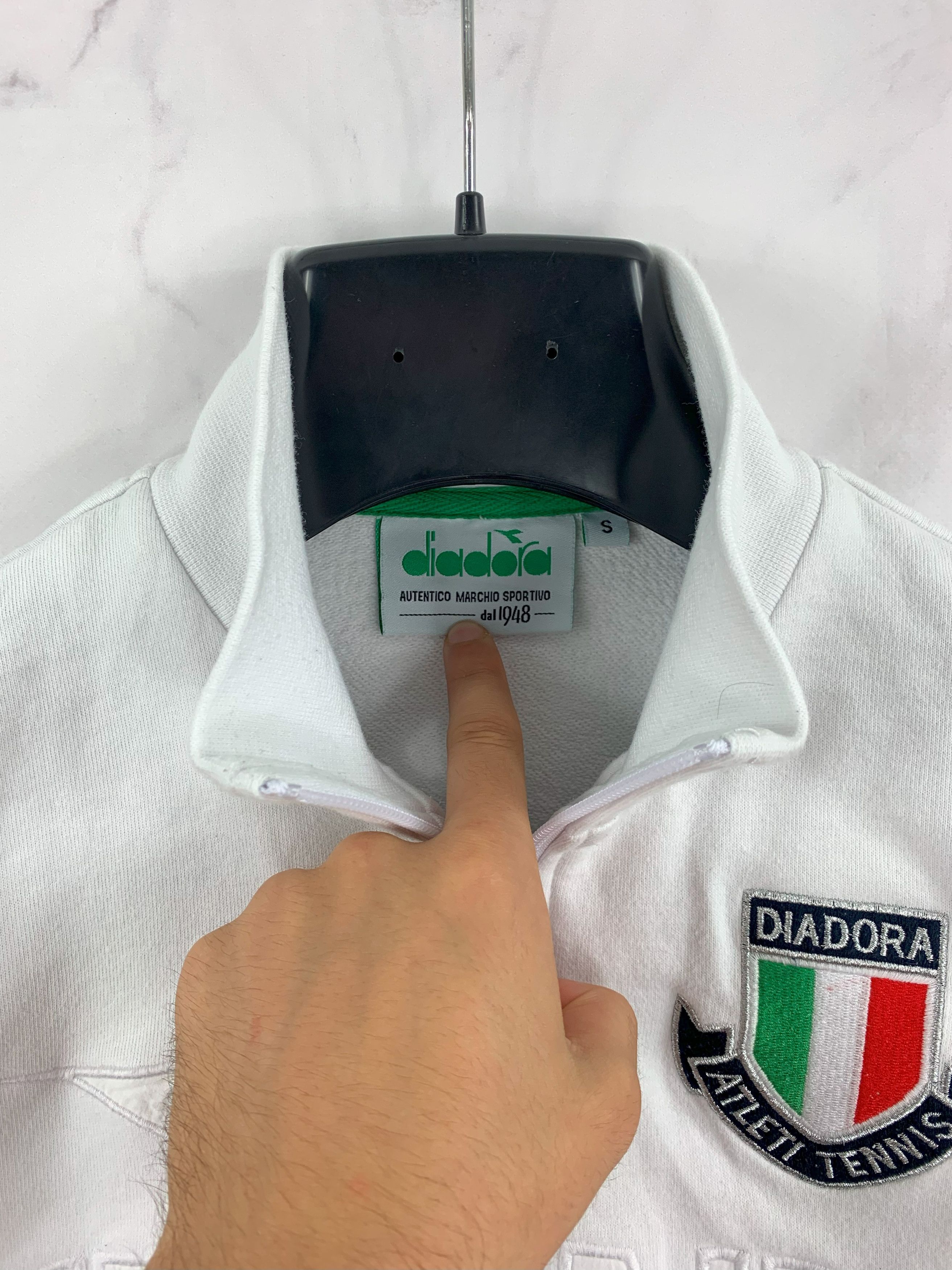Diadora Diadora Italy TSK Malmen Tennis Track Jacket Size S Size US S / EU 44-46 / 1 - 17 Thumbnail