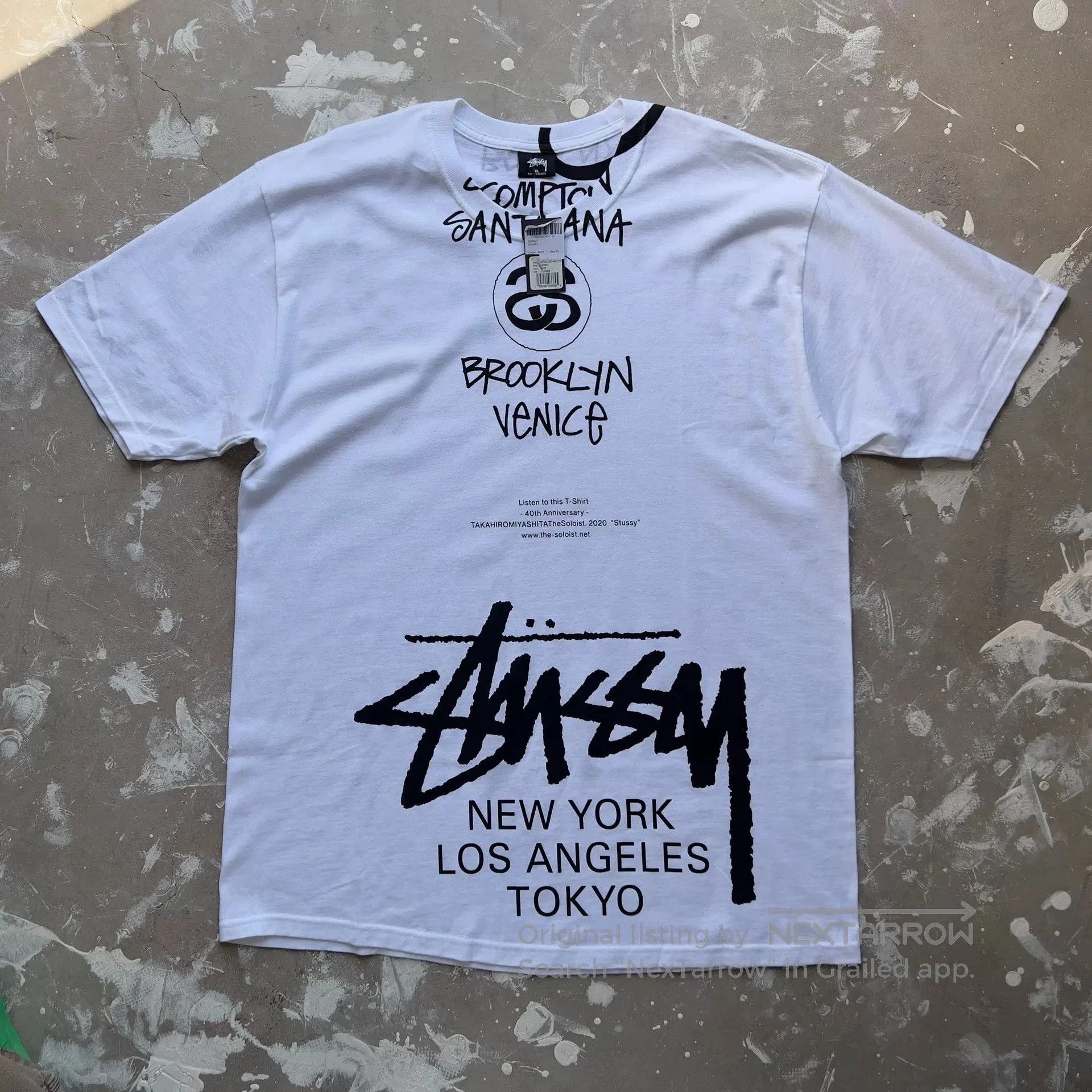 Takahiromiyashita The Soloist. Stussy 40th x Takahiro Miyashita T. Size US XL / EU 56 / 4 - 6 Thumbnail