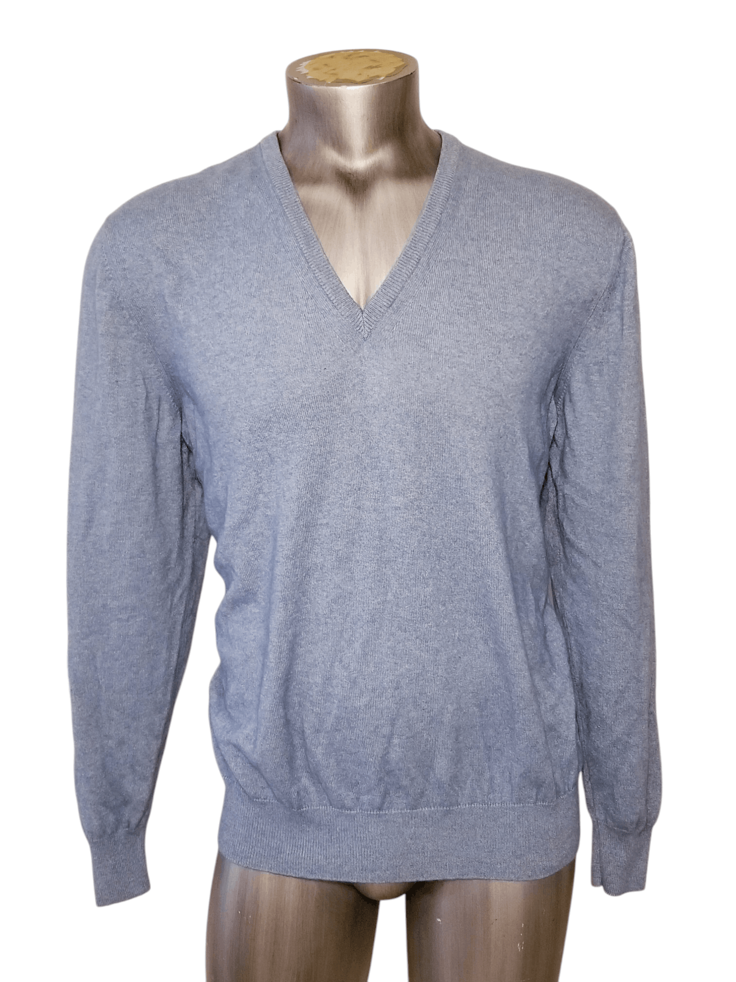 Loro Piana VNECK PULLOVER SWEATER Size US XXL / EU 58 / 5 - 1 Thumbnail