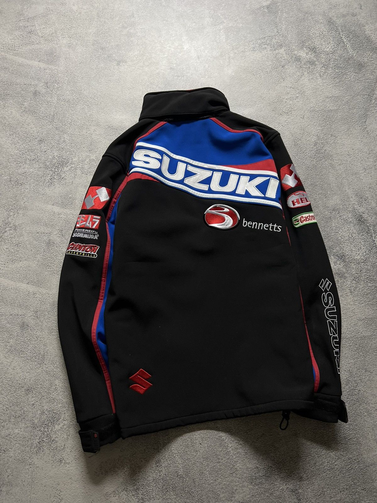 Vintage Vintage Y2k Suzuki Gsx Racing Soft Shell Jacket 00’s Size US XS / EU 42 / 0 - 8 Thumbnail