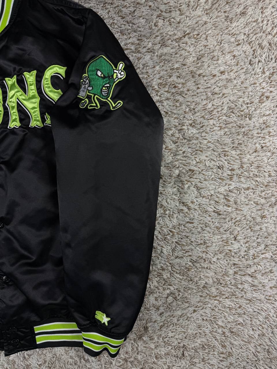 Starter Starter x DGK Goons Satin Varsity Bomber Jacket Size US L / EU 52-54 / 3 - 8 Thumbnail