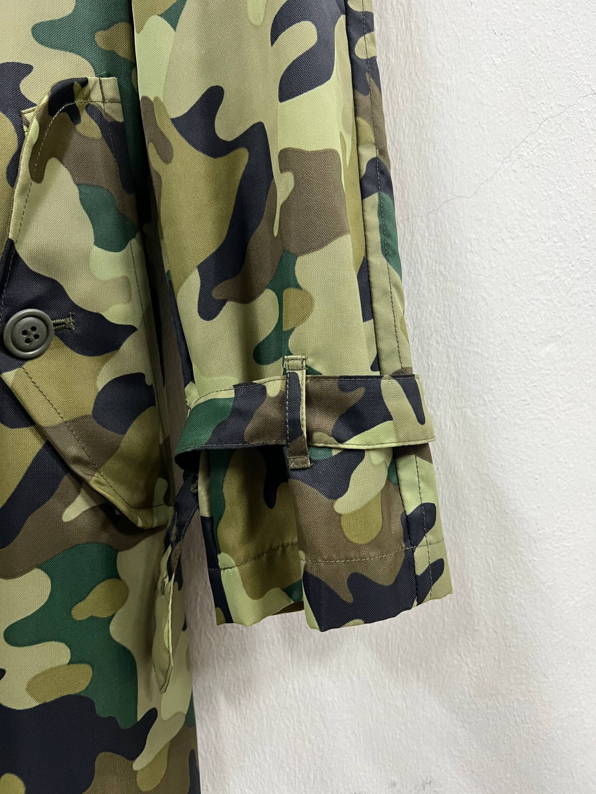 Comme des Garcons SS98 Comme Des Garcons Aoyama Exclusive Camo Trench Coat Size ONE SIZE - 4 Thumbnail