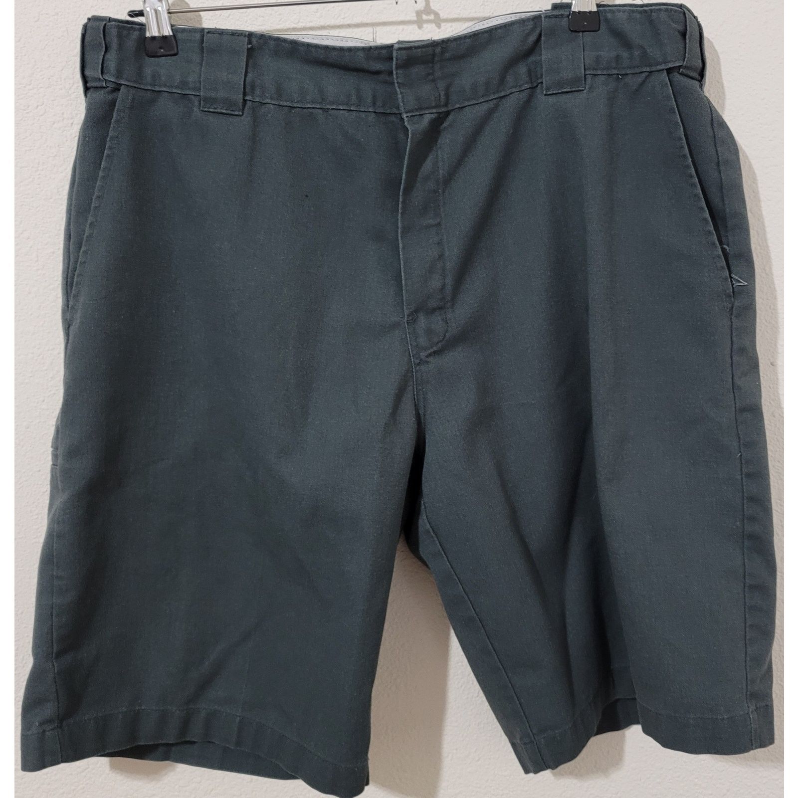 Dickies Dickies Charcoal Relaxed Fit Flex Mens Shorts 38 Side Pocket Size US 38 / EU 54 - 1 Thumbnail