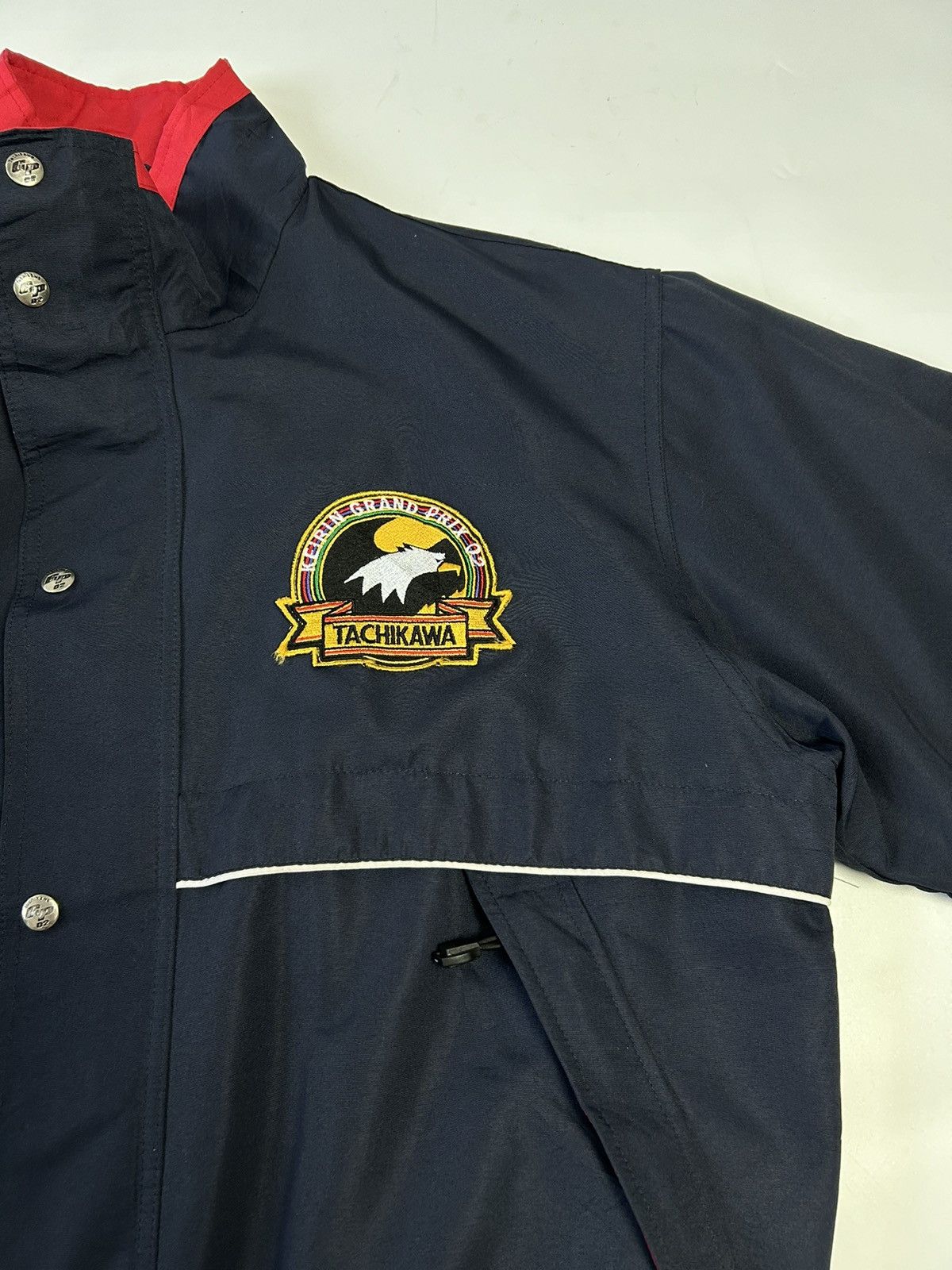 Japanese Brand × Vintage VINTAGE KEIRIN GRAND PRIX 02 TACHIKAWA BOMBER JACKET Size US L / EU 52-54 / 3 - 4 Thumbnail