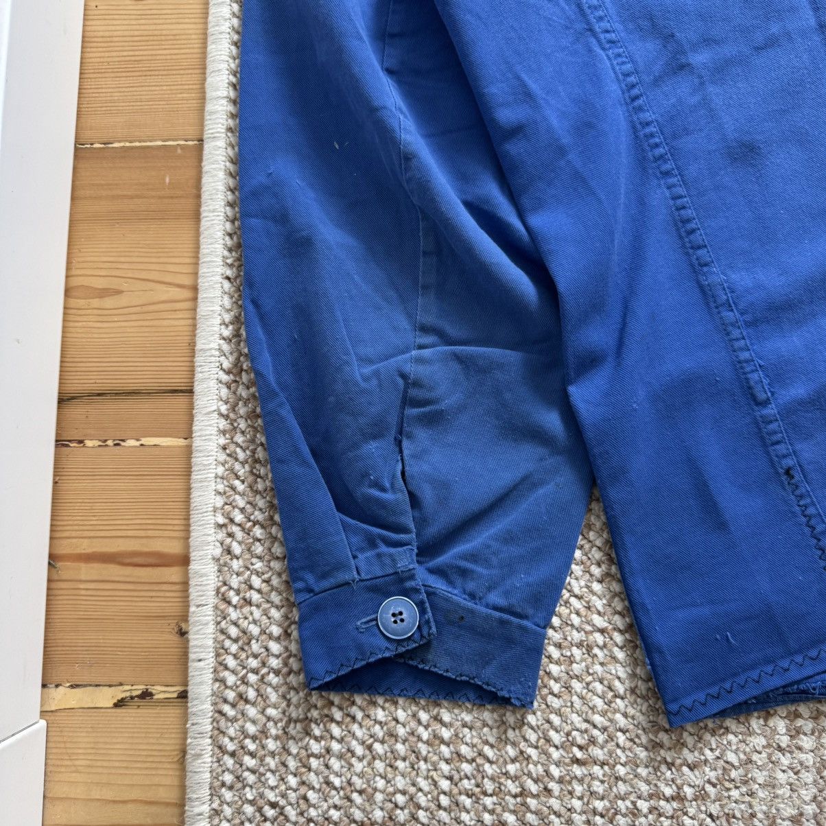 Le Laboureur Vintage french distressed workwear faded jacket Size US L / EU 52-54 / 3 - 12 Thumbnail