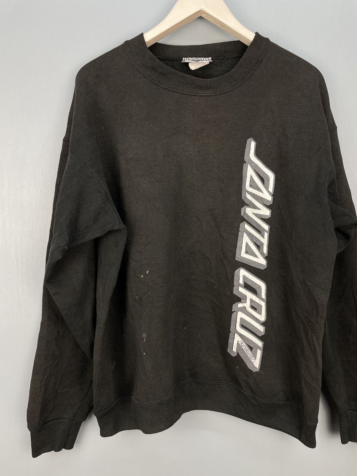 Santa Cruz Skateboards Vintage 90s Santa Cruz Skateboard sweatshirt Size US L / EU 52-54 / 3 - 1 Thumbnail