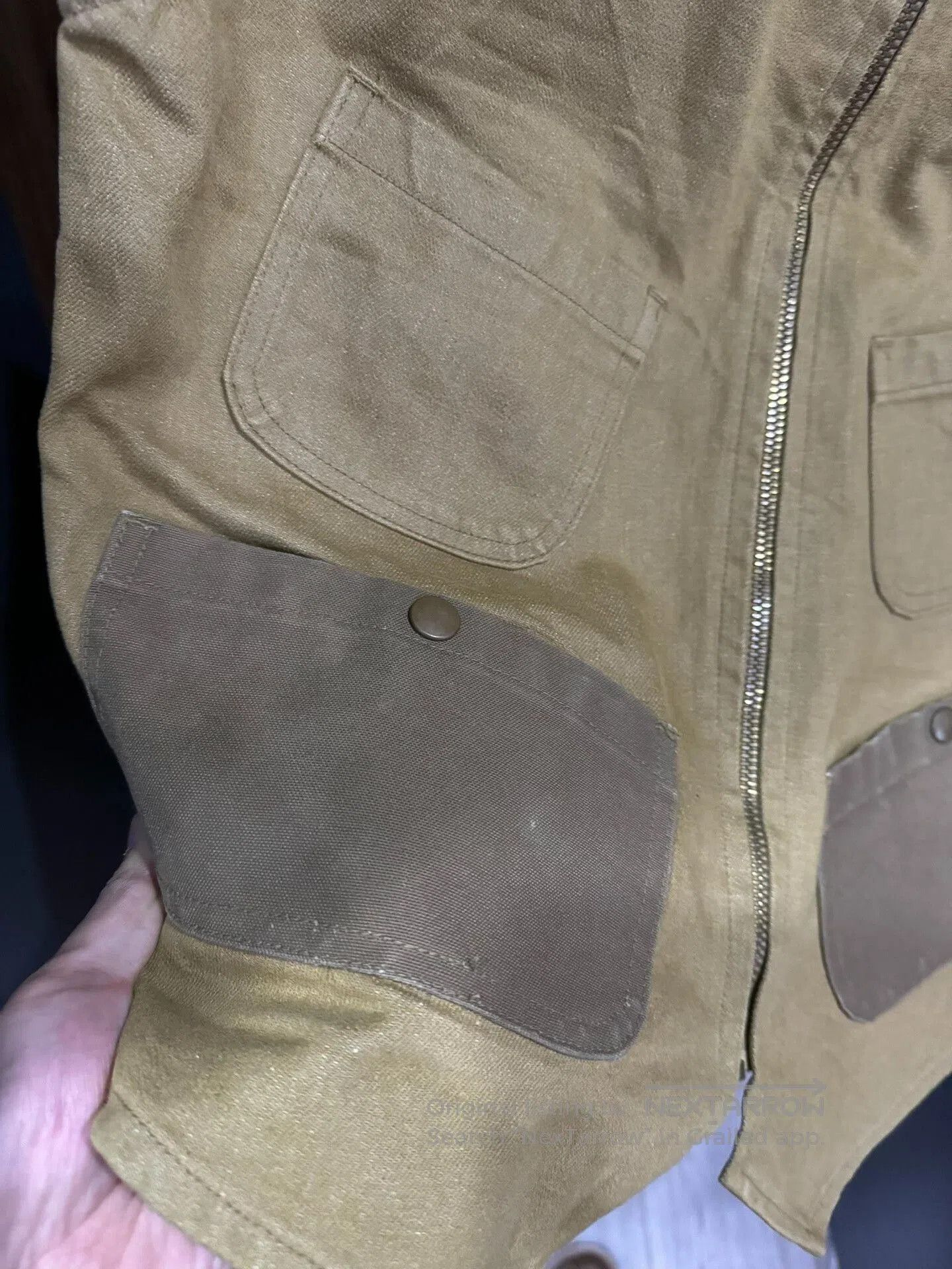 RRL Ralph Lauren nigel cabourn canvas vest with pockets. Size US M / EU 48-50 / 2 - 3 Thumbnail