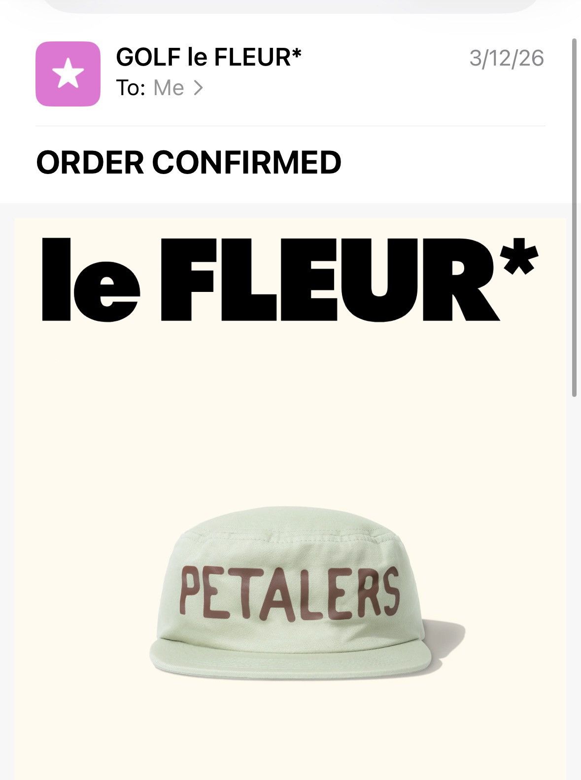 Golf le Fleur Petalers Pillbox Hat Mint Size ONE SIZE - 4 Thumbnail