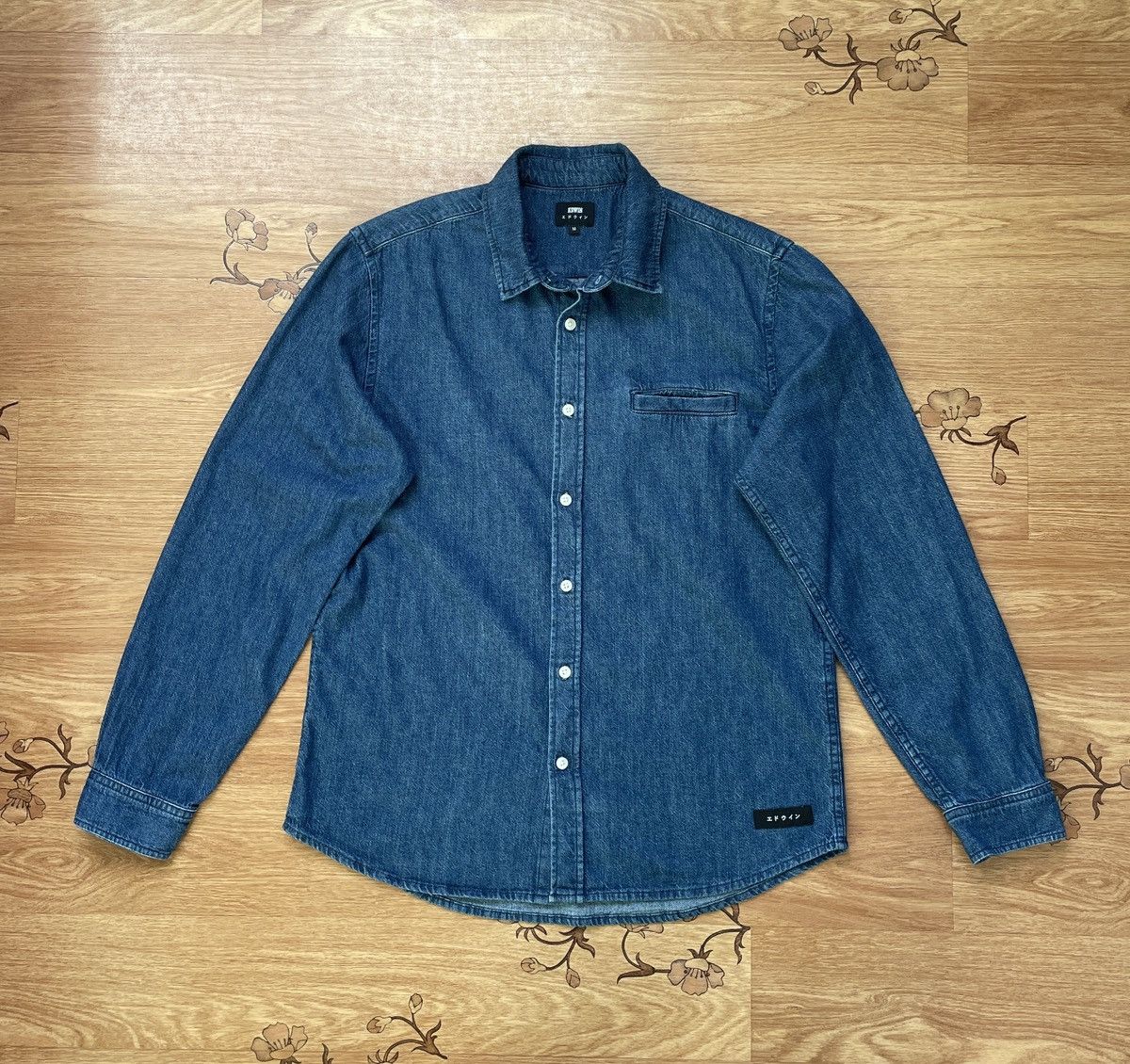 Edwin Edwin Better Denim Shirt Long Sleeve Japan Design Size US M / EU 48-50 / 2 - 1 Thumbnail