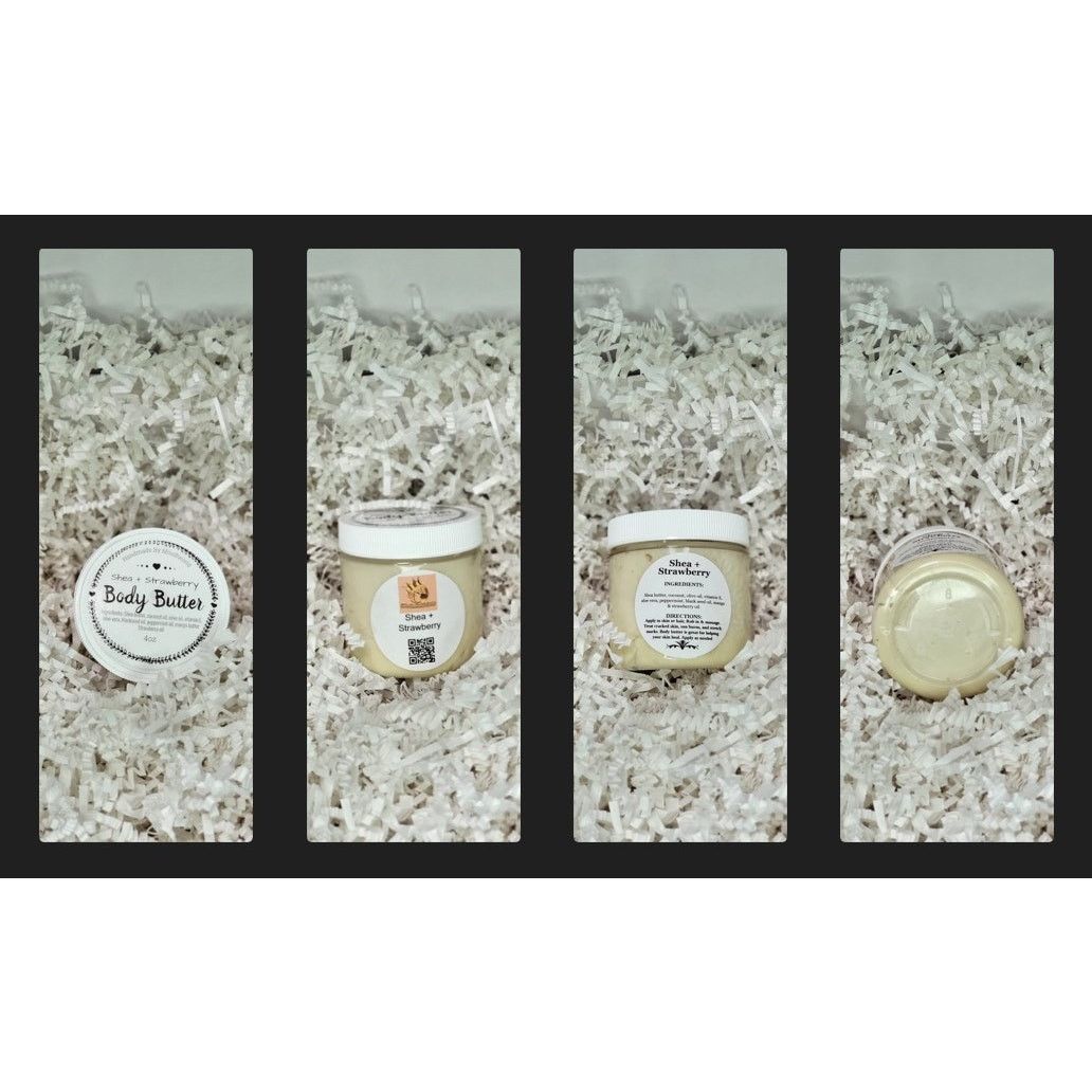 Other Shea Strawberry Body Butter Handmade Natural Moisturizer 4oz Size ONE SIZE - 5 Thumbnail
