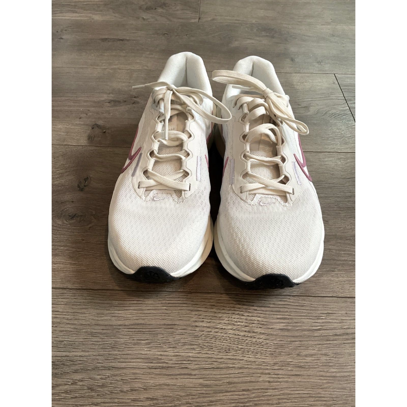 Nike Nike Downshifter 13 Phantom Elemental Pink W Sneaker Womens 6.5 Ivory FD6476-004 Size US 7 / IT 37 - 2 Thumbnail