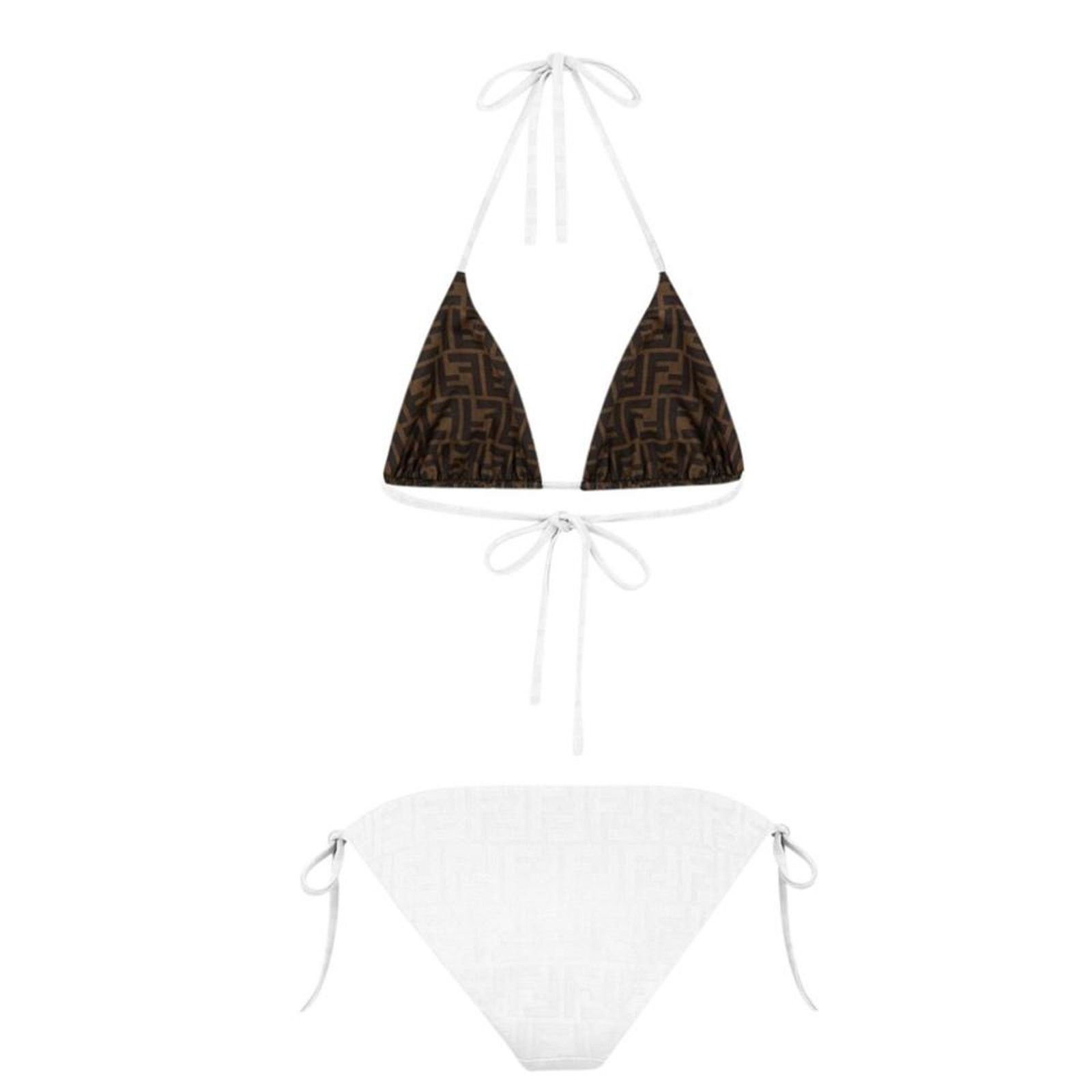 Fendi FF logo reversible bikini set Size M / US 6-8 / IT 42-44 - 3 Thumbnail