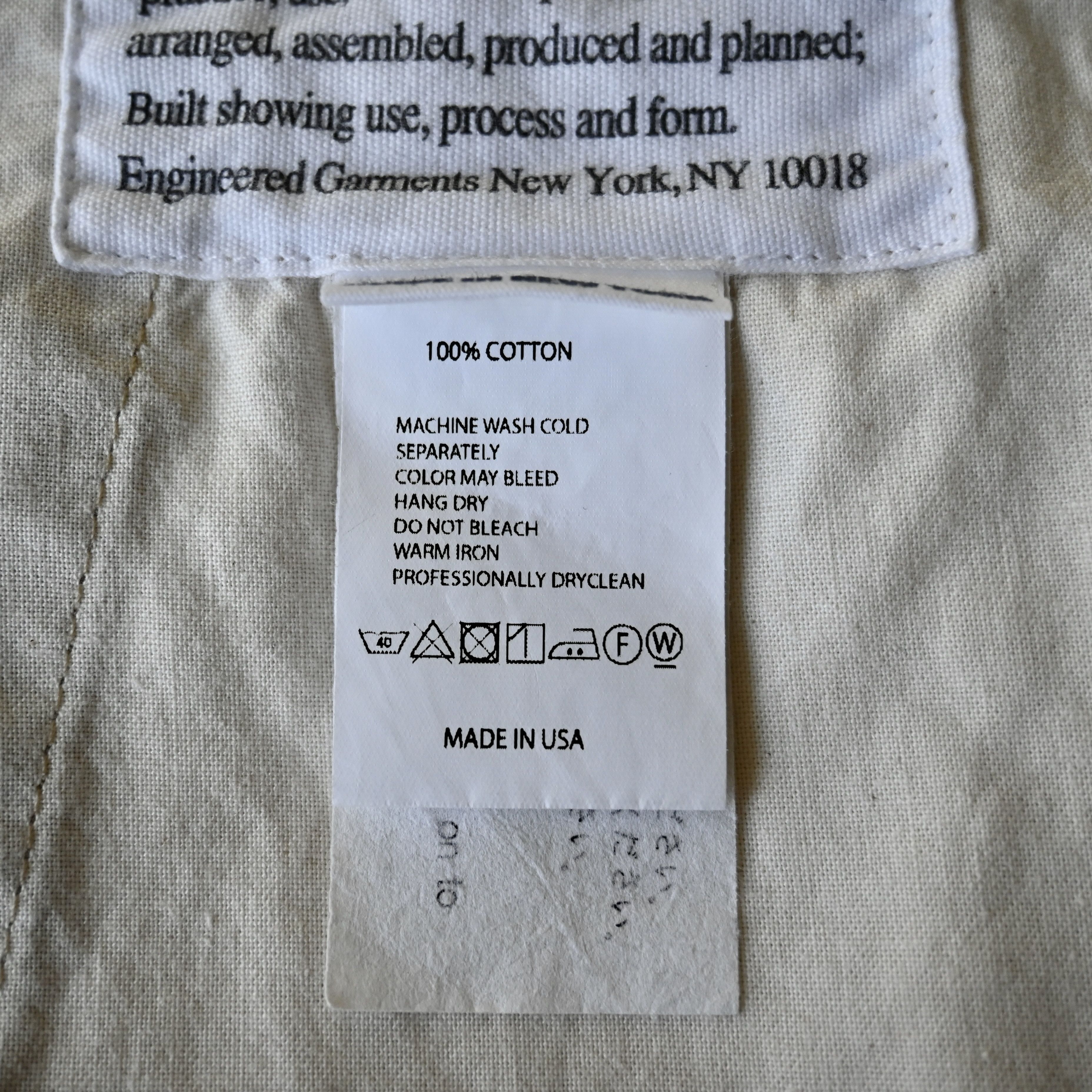 Engineered Garments Engineered Garments buckled back plus-four 3/4 twill shorts Size US 32 / EU 48 - 17 Thumbnail