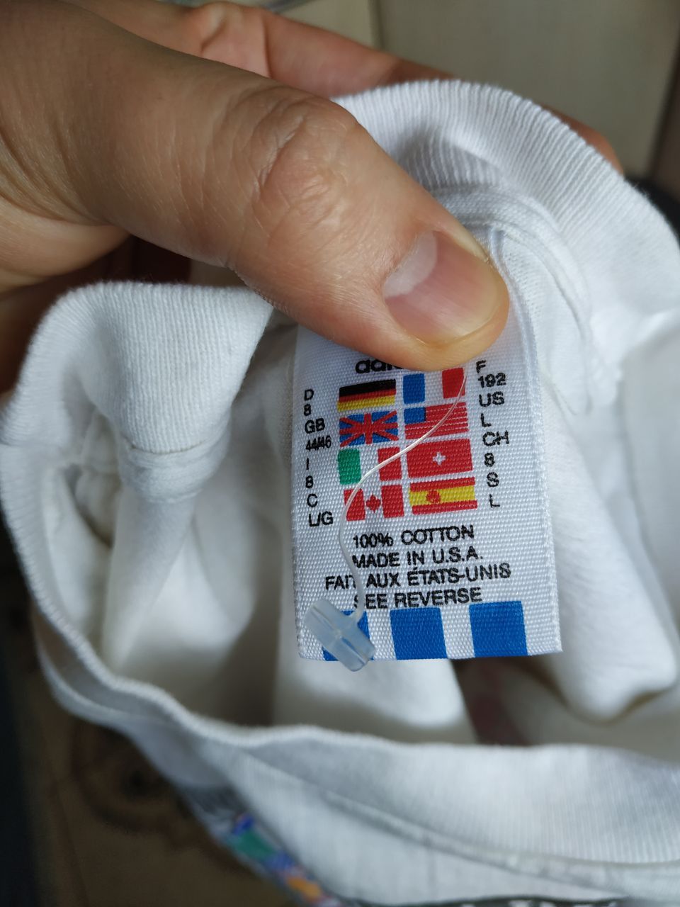 Adidas Vtg 1994 Adidas World Cup USA T-Shirt DEADSTOCK L USA Size US L / EU 52-54 / 3 - 5 Thumbnail