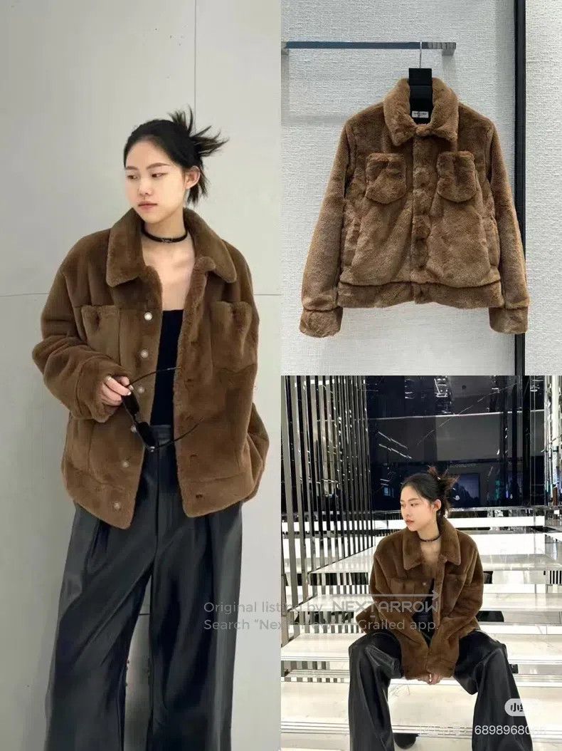 Saint Laurent Paris Saint Laurent Paris Caramel Teddy Bear Coat Size US M / EU 48-50 / 2 - 9 Thumbnail