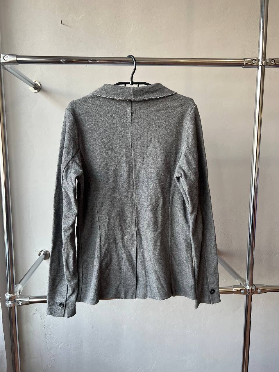 hannes roether HANNES ROETHER WOMAN GRAY AVANT GARDE BLAZER JACKET SIZE S Size S / US 4 / IT 40 - 11 Thumbnail