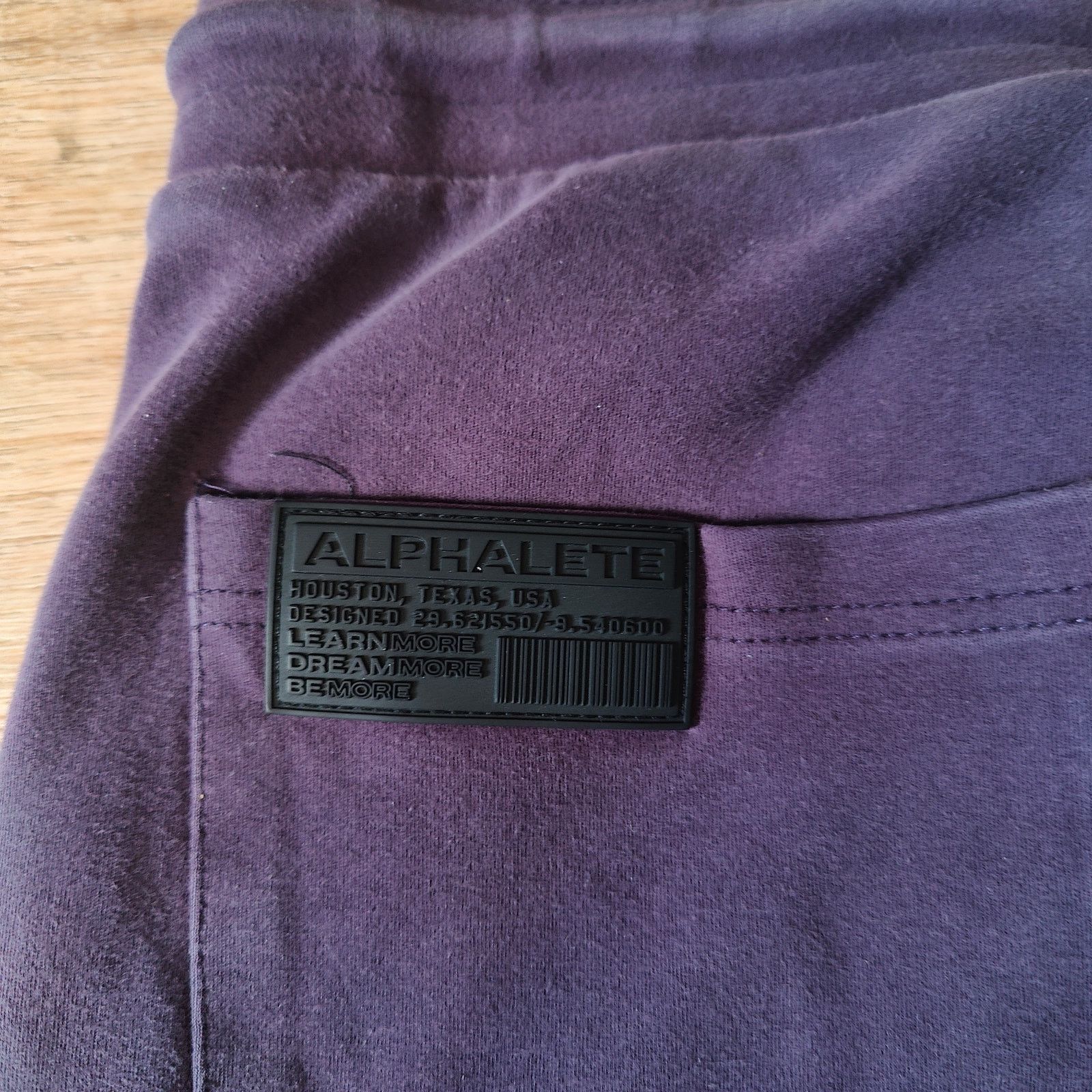 Other Alphalete Identity Joggers Mens Medium Purple Stretch Size US 32 / EU 48 - 5 Thumbnail