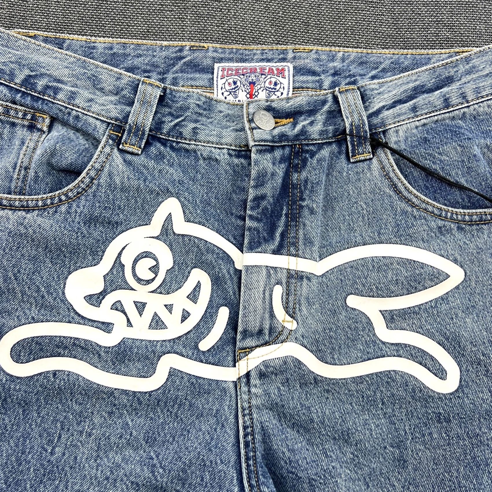 Billionaire Boys Club VINTAGE Billionaire Boys Club Jeans Mens 30 Blue ICECREAM Running Dog Size Double Scoop Size US 30 / EU 46 - 7 Thumbnail