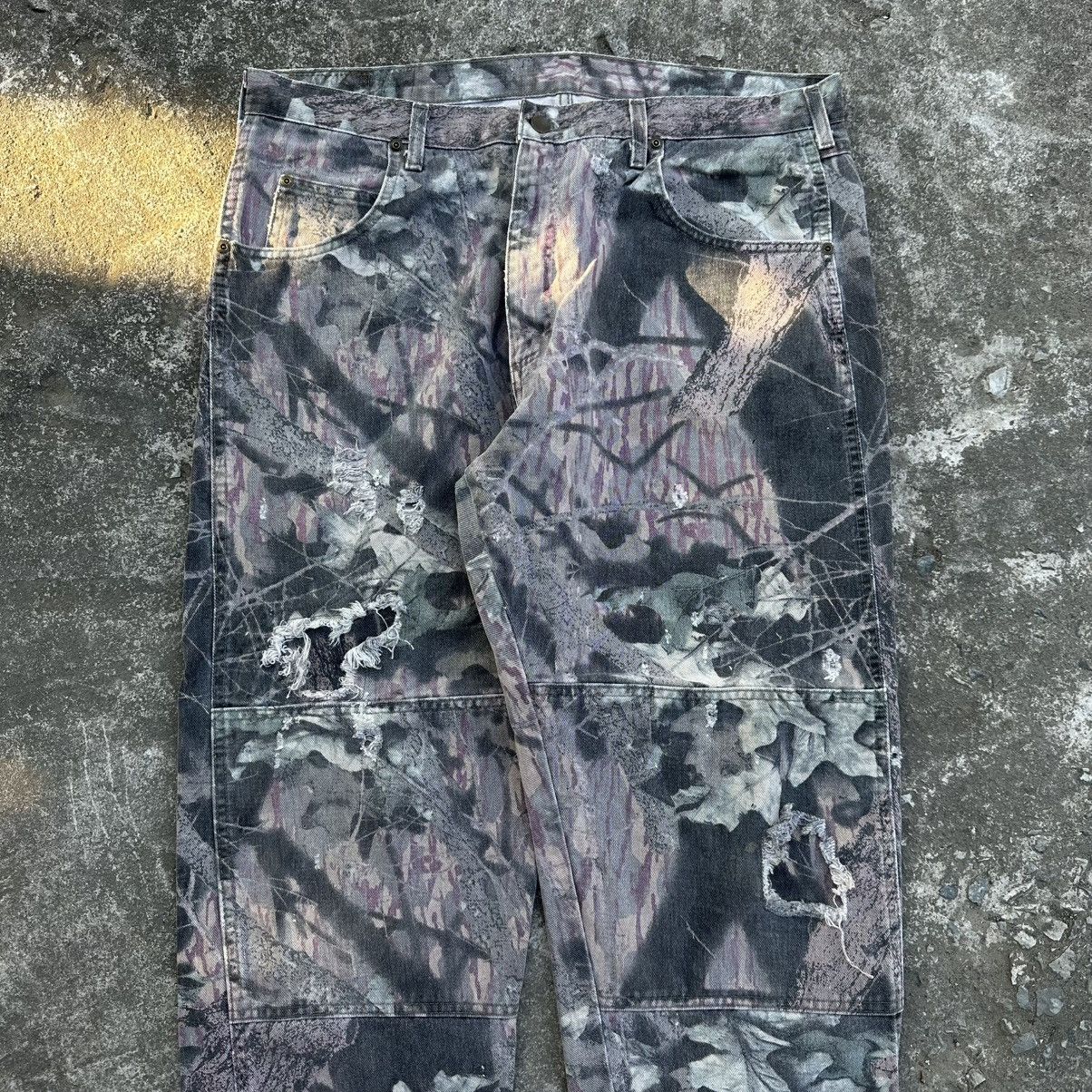 Carhartt × Realtree (38x29) Vintage Y2K Distressed Double Knee Realtree Camo Size US 38 / EU 54 - 1 Thumbnail