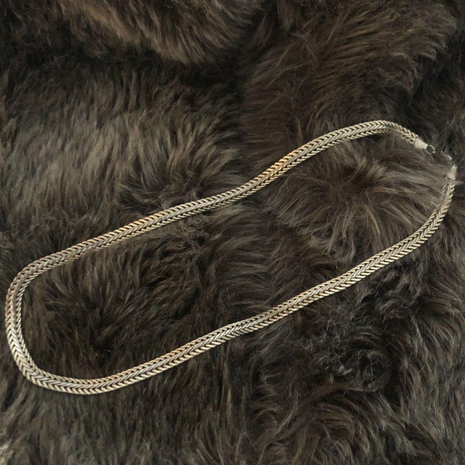 Vintage Vintage 90s gold plated braided chain necklace Size ONE SIZE - 7 Thumbnail