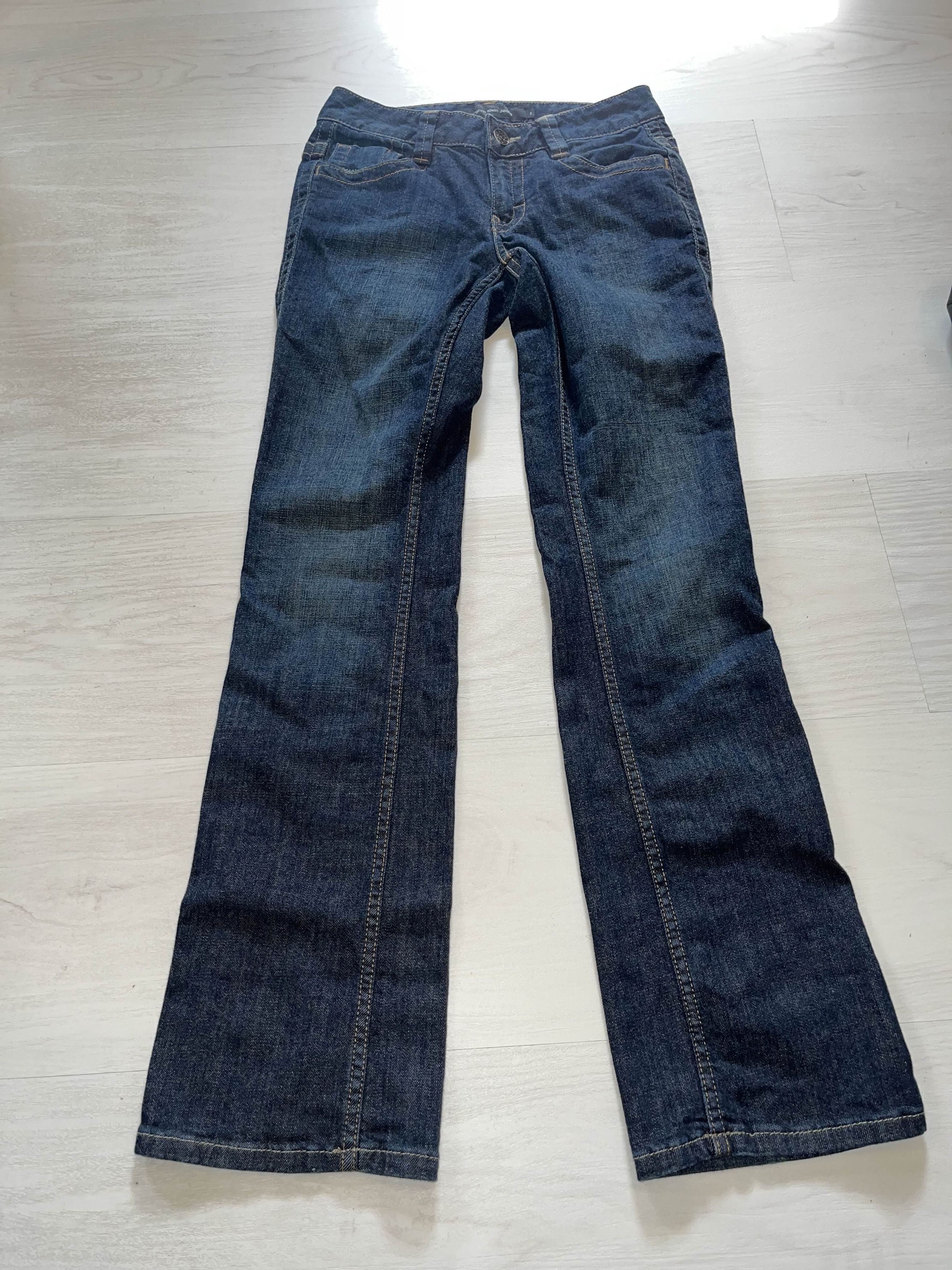 Calvin Klein Vintage Y2K Calvin Klein Bootcut Flared Jeans Size 26" / US 2 / IT 38 - 2 Thumbnail