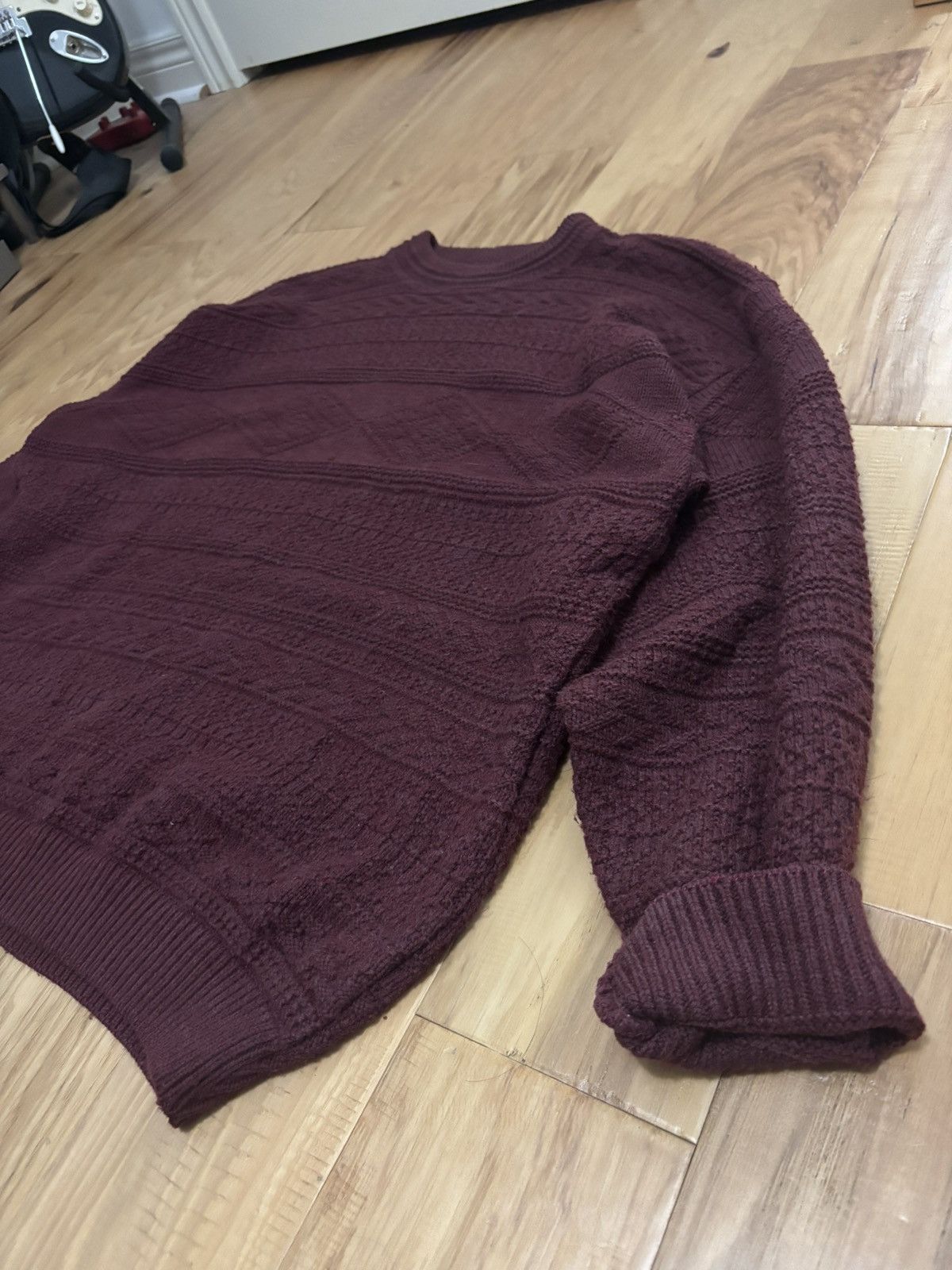 Vintage Vintage Knit Sweater Size US L / EU 52-54 / 3 - 3 Thumbnail