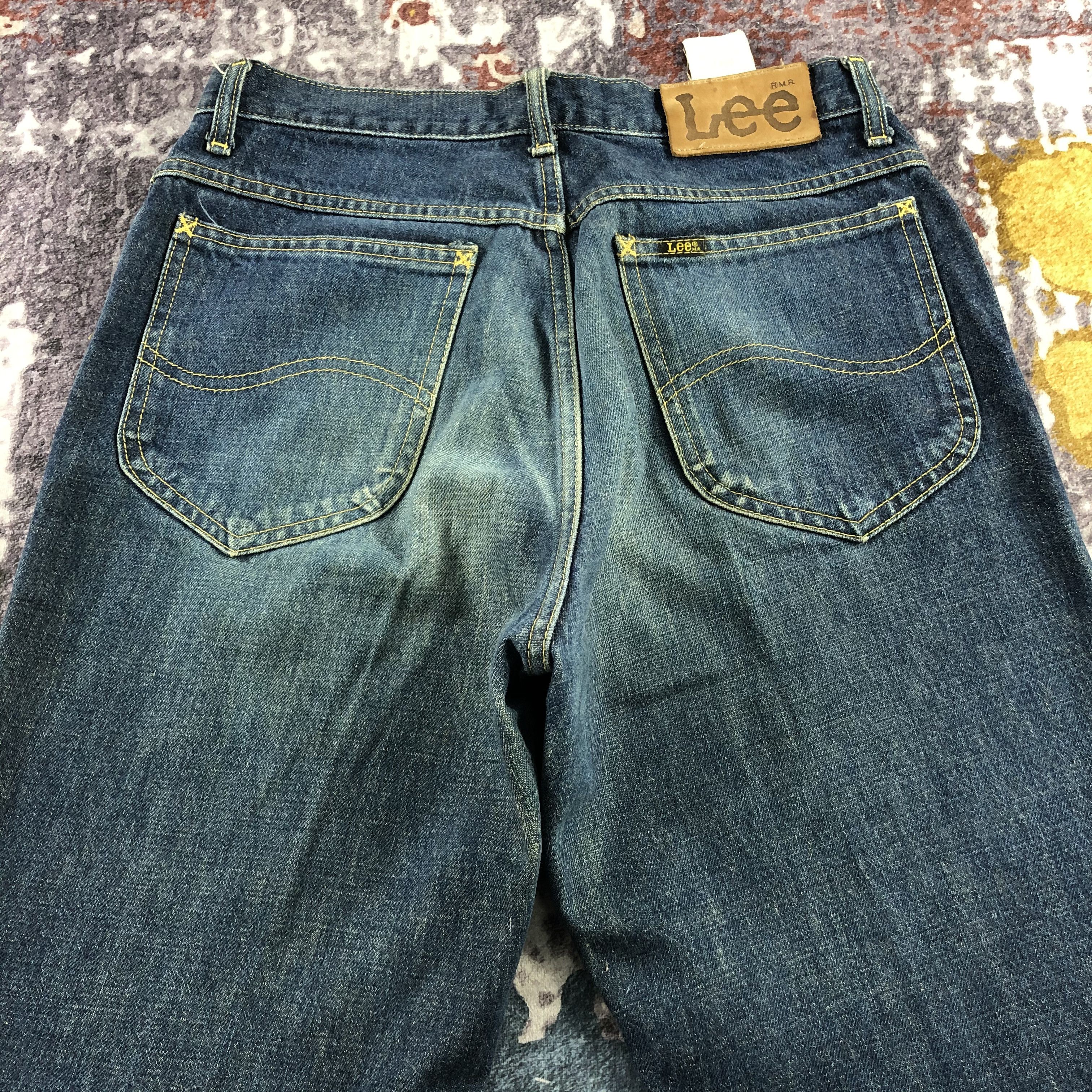 Lee × Vintage Vintage Blue Wash Lee Jeans-JM2730 Size US 29 - 4 Thumbnail