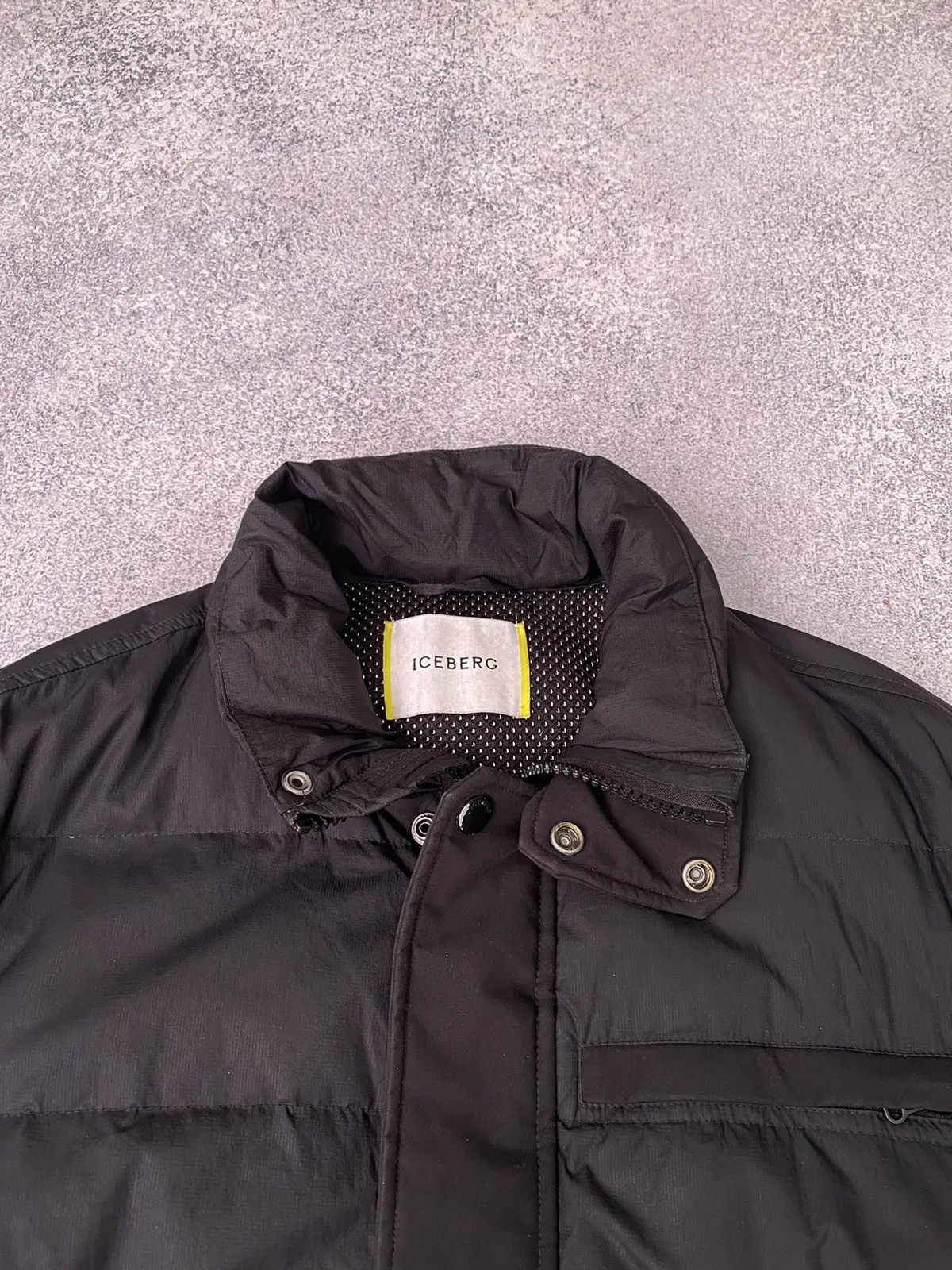 Iceberg × Vintage Vintage Iceberg Black Puffer Jacket Size US M / EU 48-50 / 2 - 6 Thumbnail