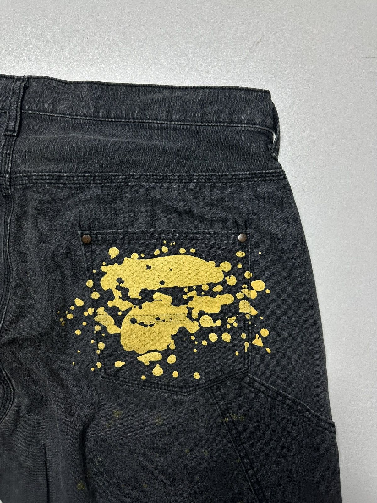 Bape Vintage Bape Workwear Single Knee Pants Size US 36 / EU 52 - 4 Thumbnail