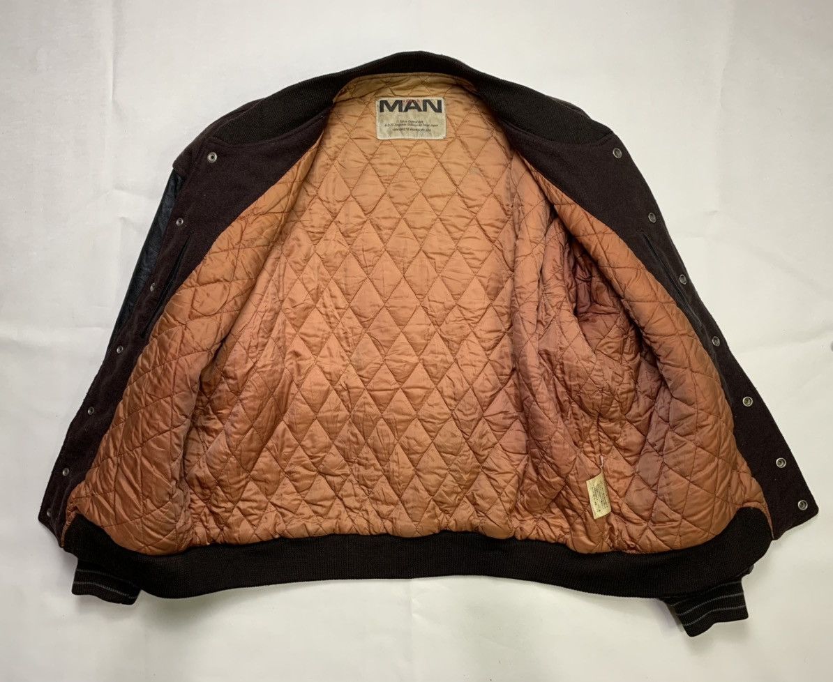 Kansai Yamamoto Vintage Yamamoto Kansai Wool Leather Jacket Size US XL / EU 56 / 4 - 16 Thumbnail