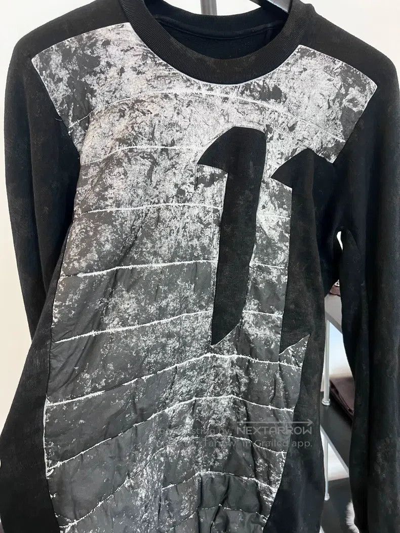 Boris Bidjan Saberi Boris Bidjan Saberi Inkjet dyed patchwork crew neck long-s Size US L / EU 52-54 / 3 - 3 Thumbnail