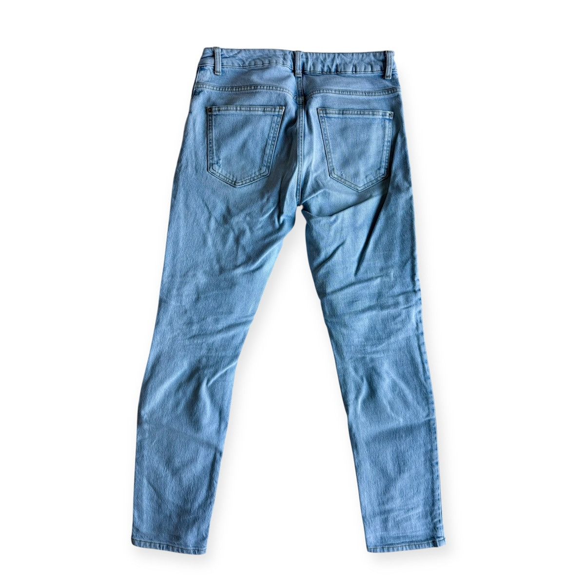 Zara Zara Man Light Distressed Jeans, Skinny Fit - Size 31 Size US 31 - 4 Thumbnail
