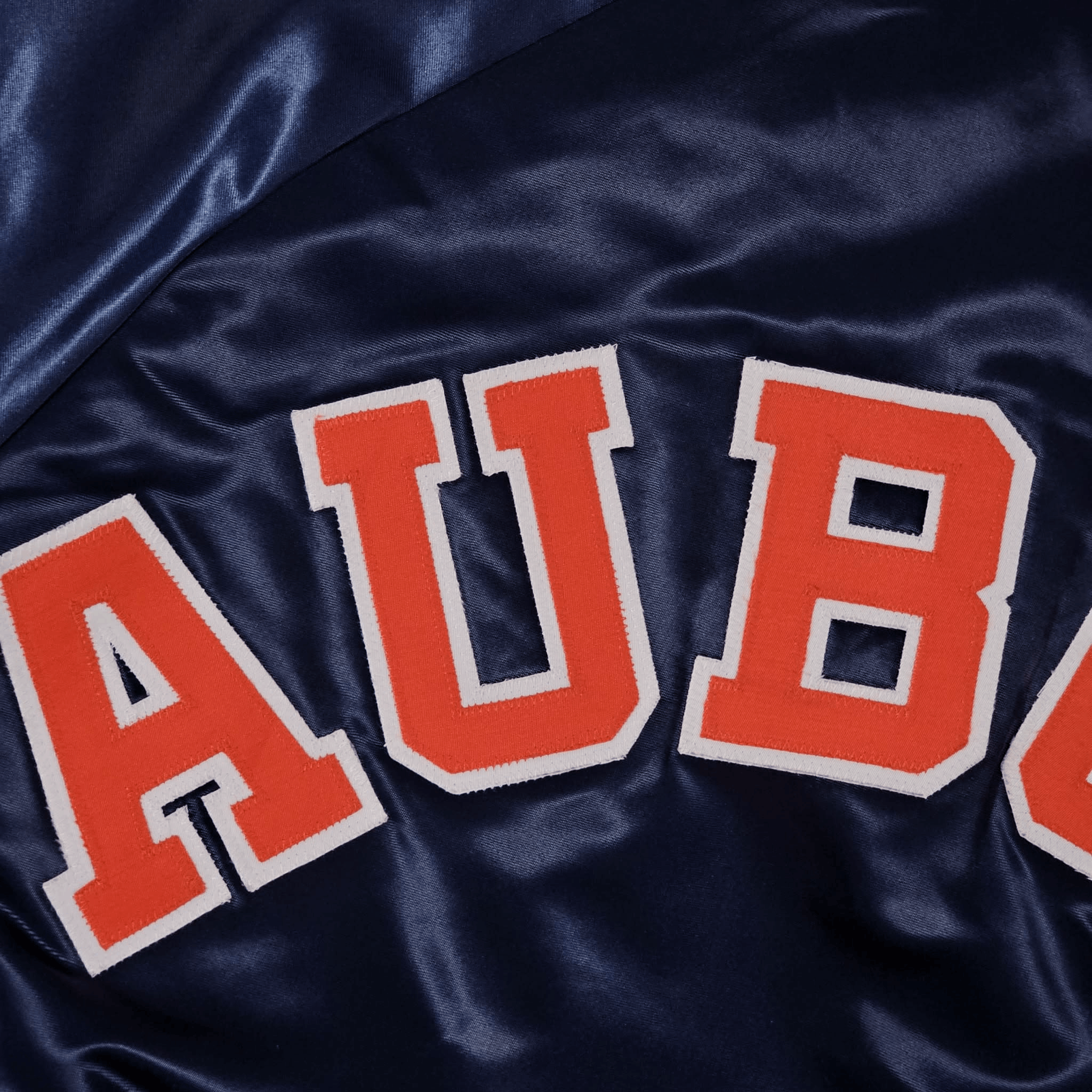 Chalk Line Auburn Tigers Vintage 80s Chalk Line Satin Bomber Jacket Size US L / EU 52-54 / 3 - 6 Thumbnail
