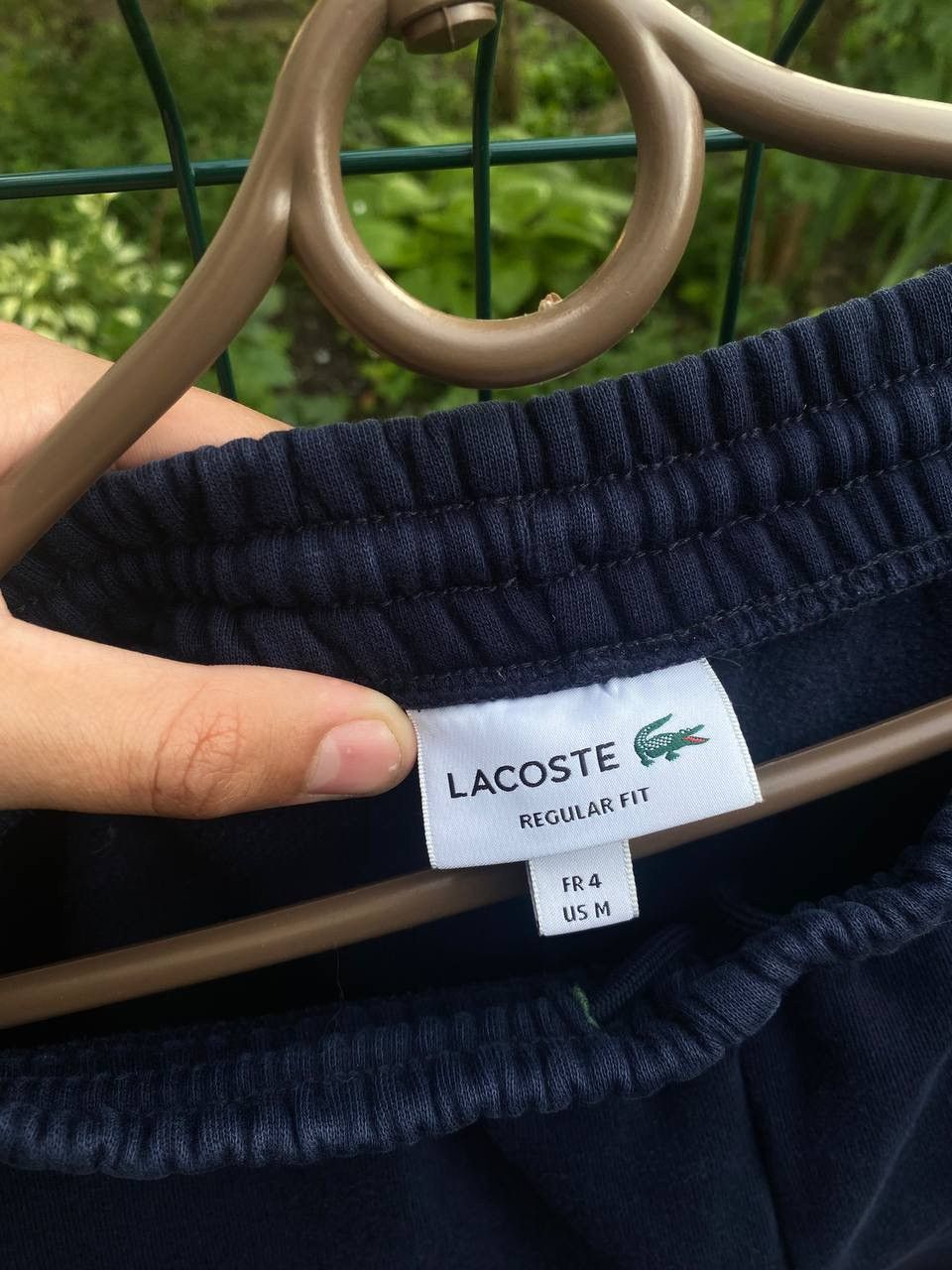 Lacoste Lacoste Heavyweight Navy Sweatpants – Size S Size US 29 - 2 Thumbnail