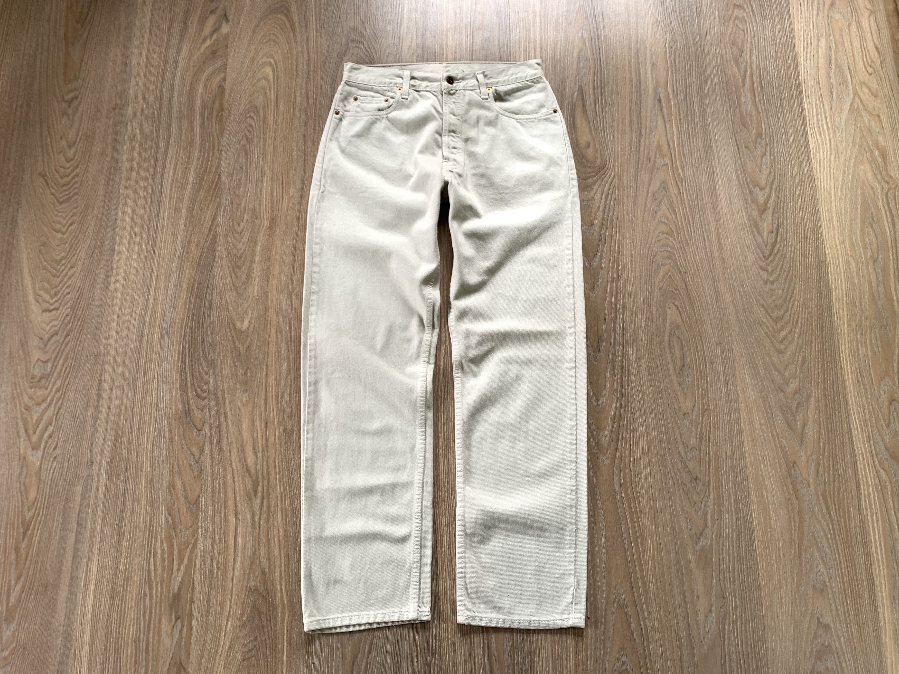 Levi's × Vintage Levis 618 Vintage Beige Jeans Size US 32 / EU 48 - 1 Thumbnail