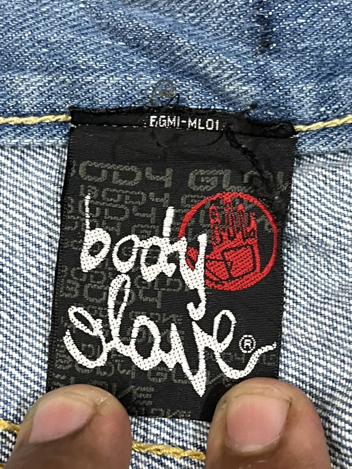 Body Glove Vintage Body Glove Clawmark Ripped Baggy Denim Size US 36 / EU 52 - 12 Thumbnail